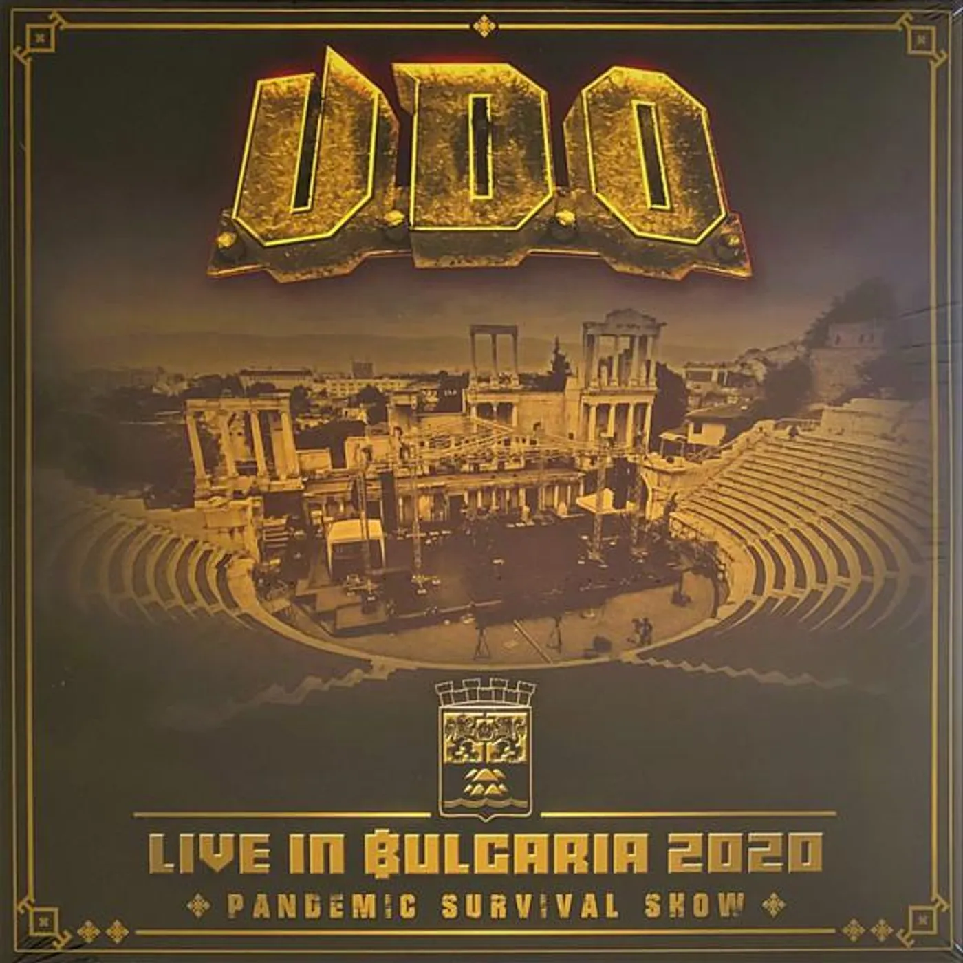 U.D.O. LIVE IN BULGARIA 2020 - PANDEMIC SURVIVAL SHOW (RED VINYL/3LP) Vinyl Record