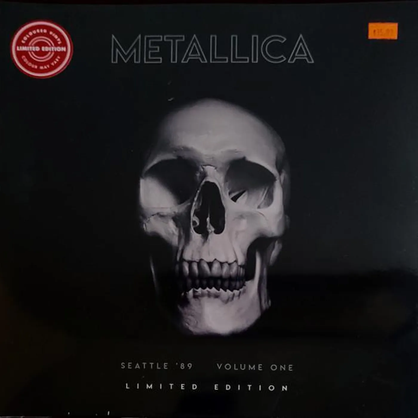 Metallica SEATTLE '89 VOL.1 (140G/2LP/CLEAR VINYL) Vinyl Record