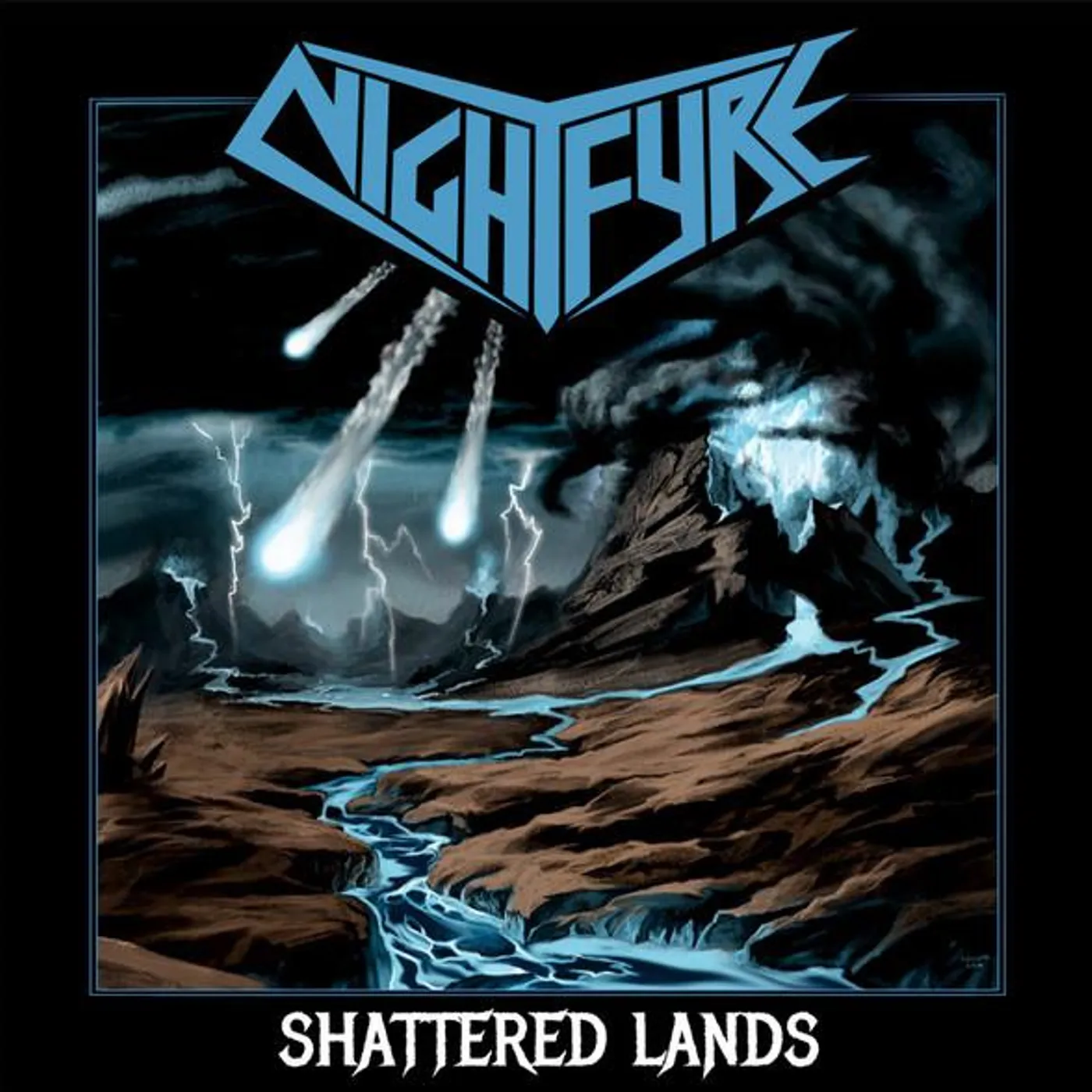 Nightfyre SHATTERED LANDS CD