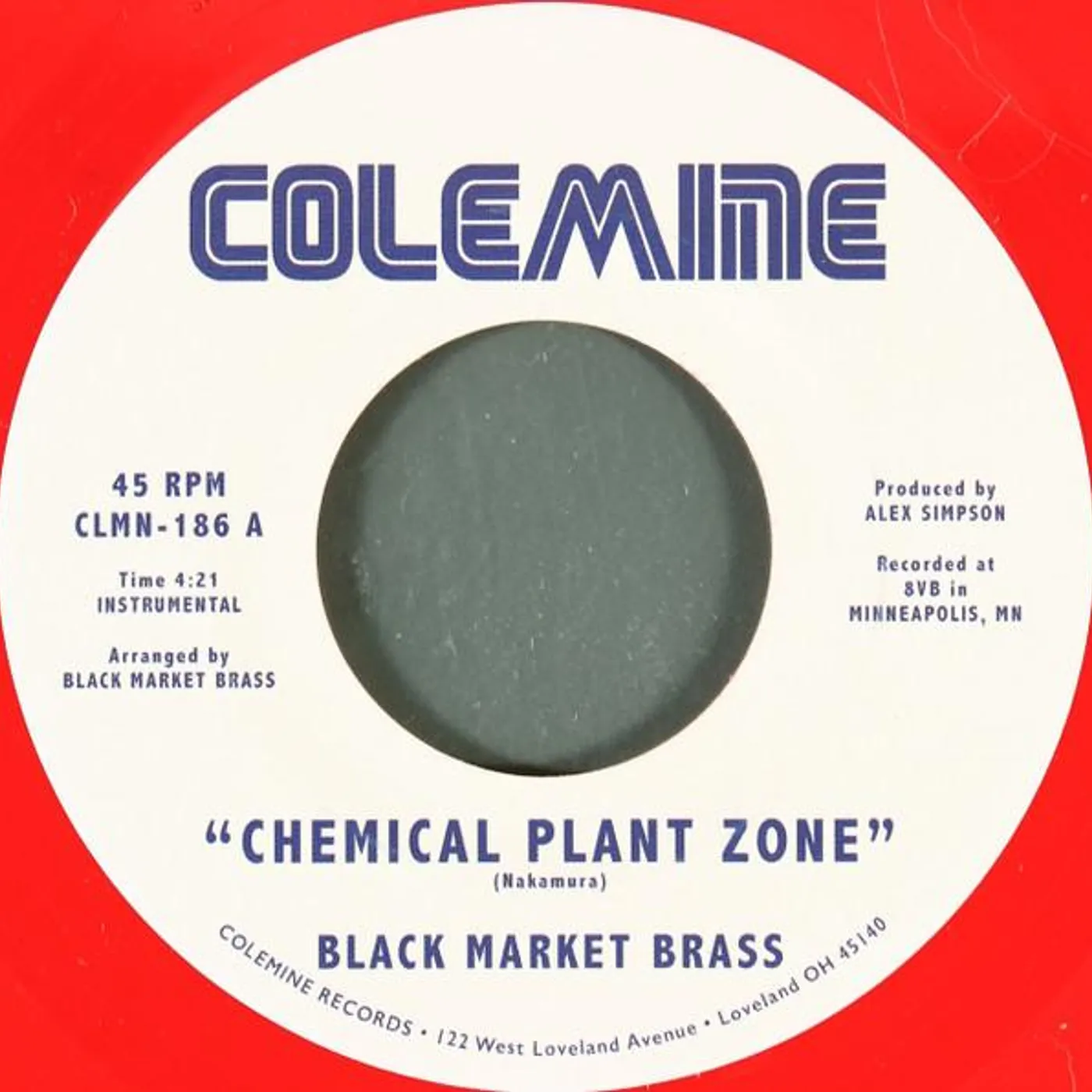 Black Market Brass Chemical Plant Zone (Red) Vinyl Record