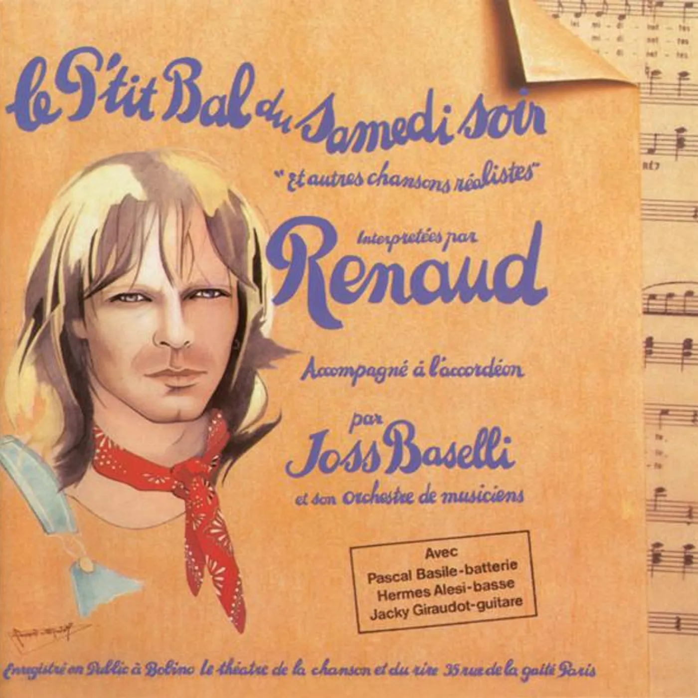 Renaud P'TIT BAL DU SAMEDI SOIR CD