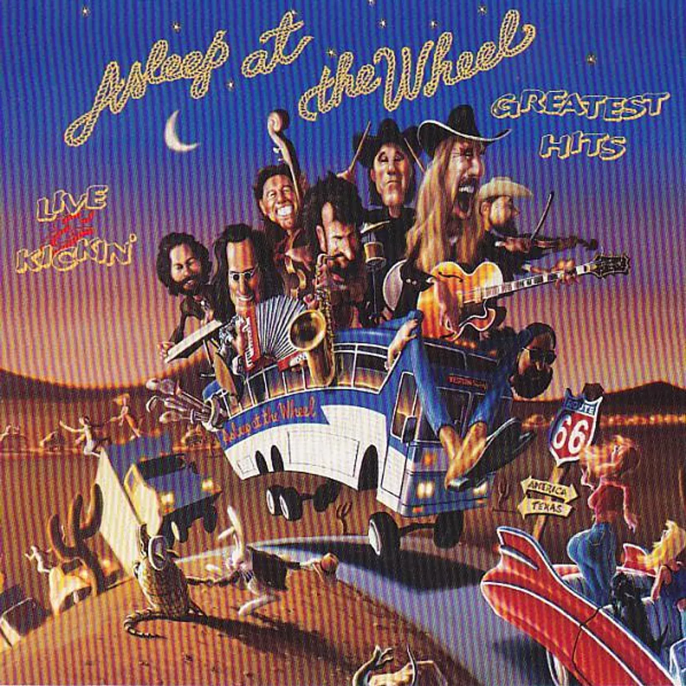 Asleep At The Wheel LIVE & KICKIN: GREATEST HITS CD