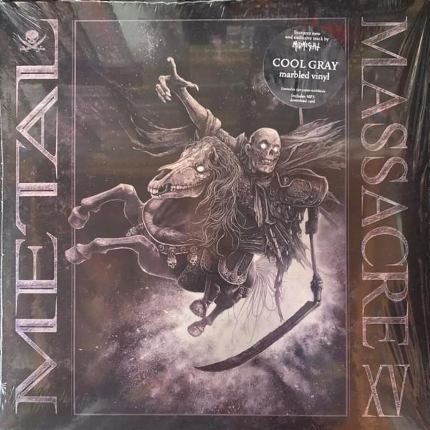 METAL MASSACRE XV (MARBLED VINYL) Vinyl Record