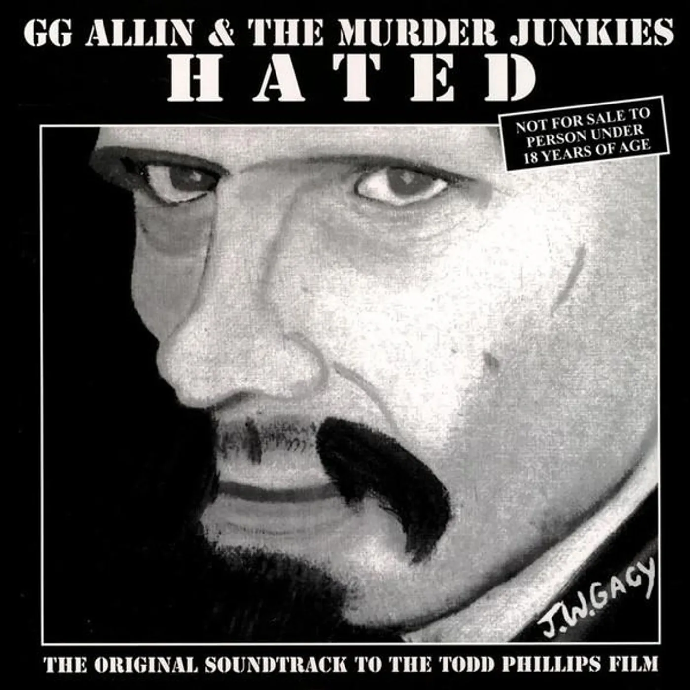GG Allin & the Murder Junkies HATED / Original Soundtrack Vinyl Record