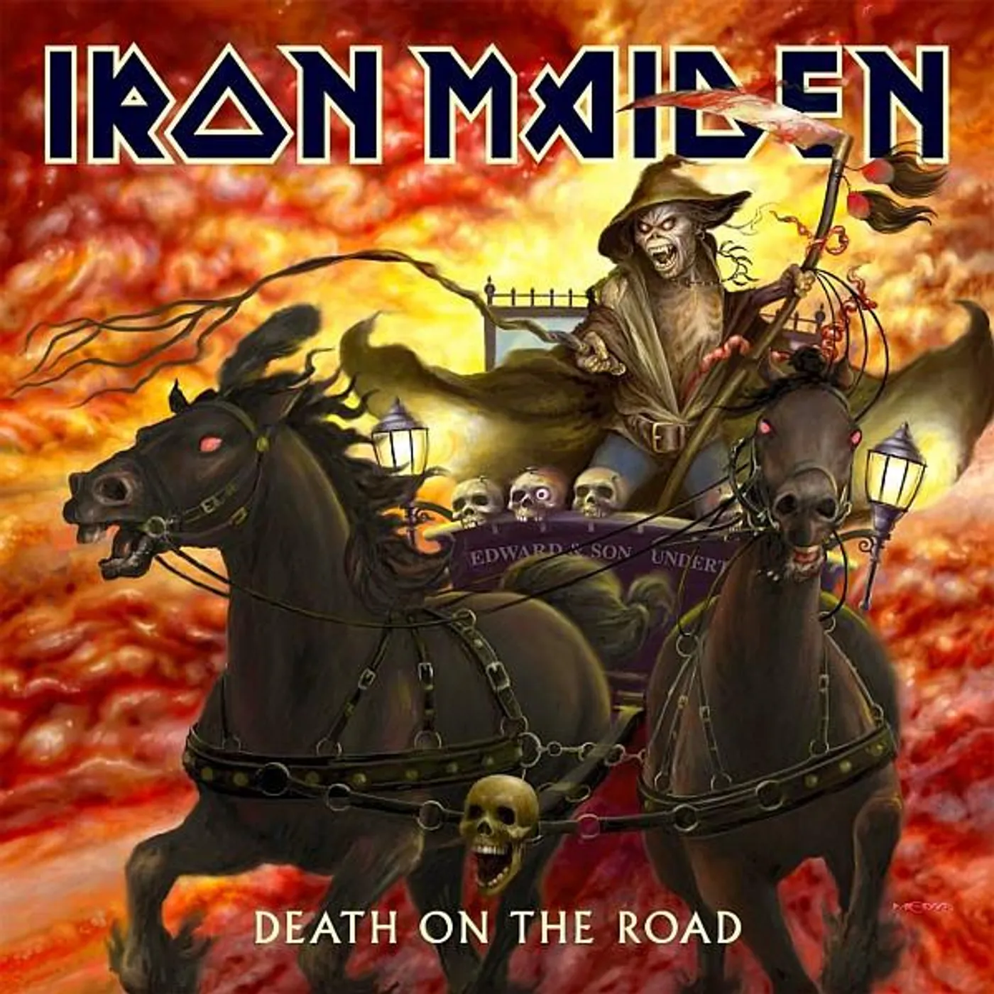 Iron Maiden DEATH ON THE ROAD (LIVE) CD