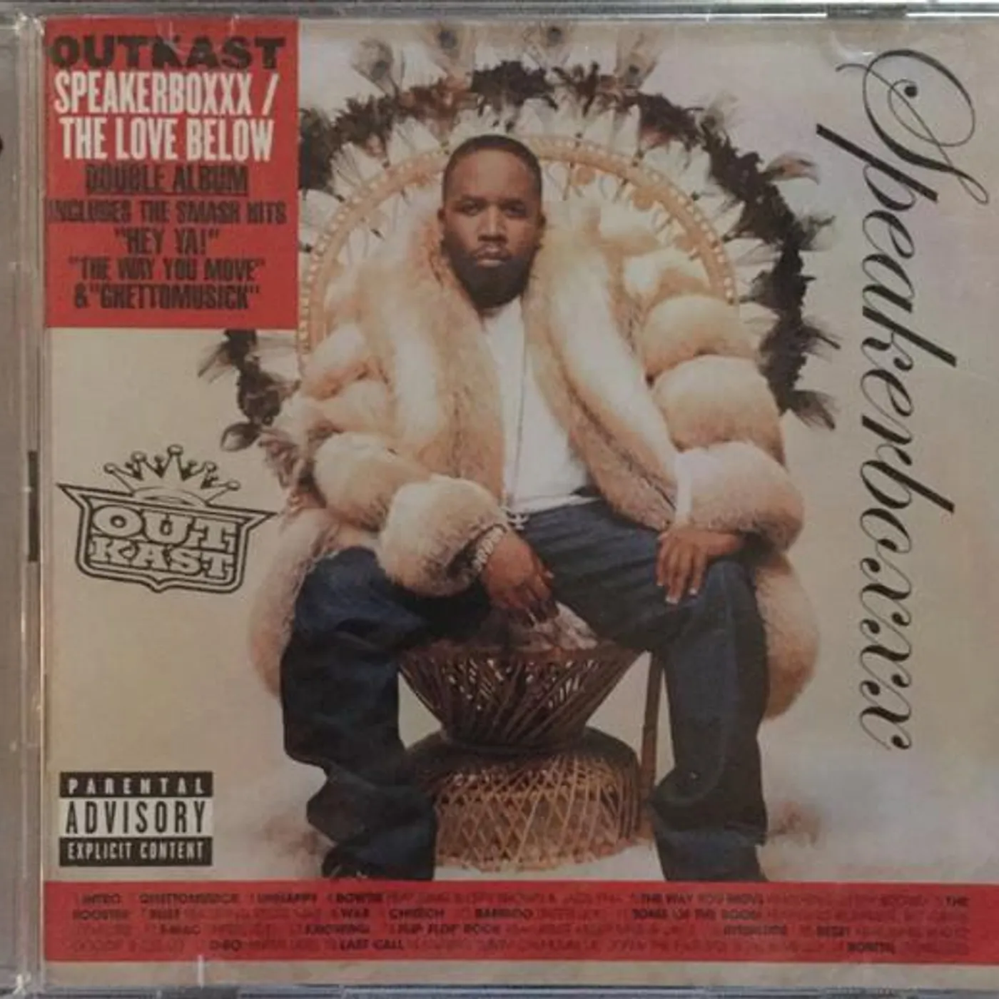 Outkast SPEAKERBOXXX/THE LOVE BELOW CD