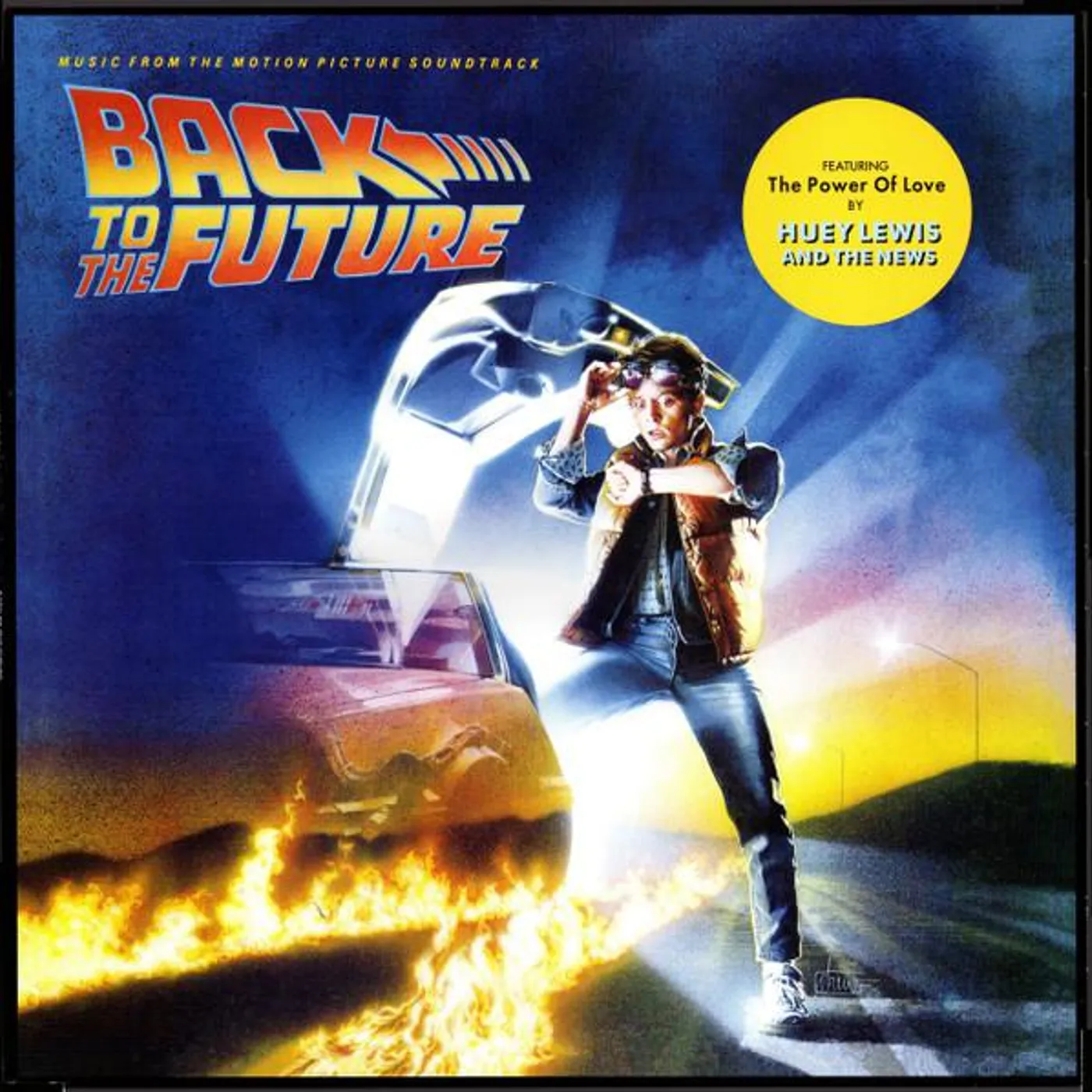 Various Artists  BACK TO THE FUTURE (MUSIC FROM THE MOTION PICTURE SOUNDTRACK) Vinyl Record