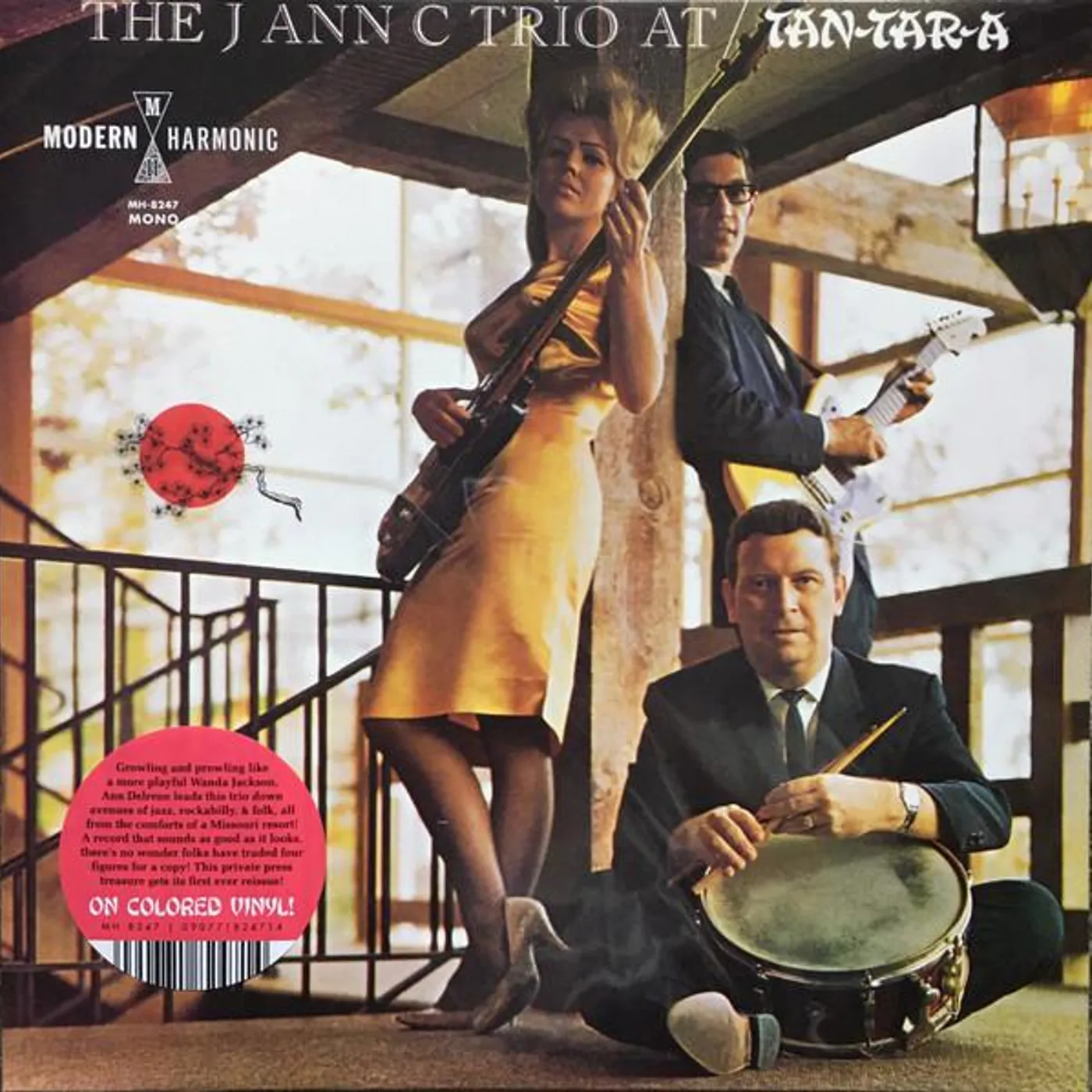 The J Ann C Trio AT THE TAN-TAR-A (GOLD VINYL) Vinyl Record