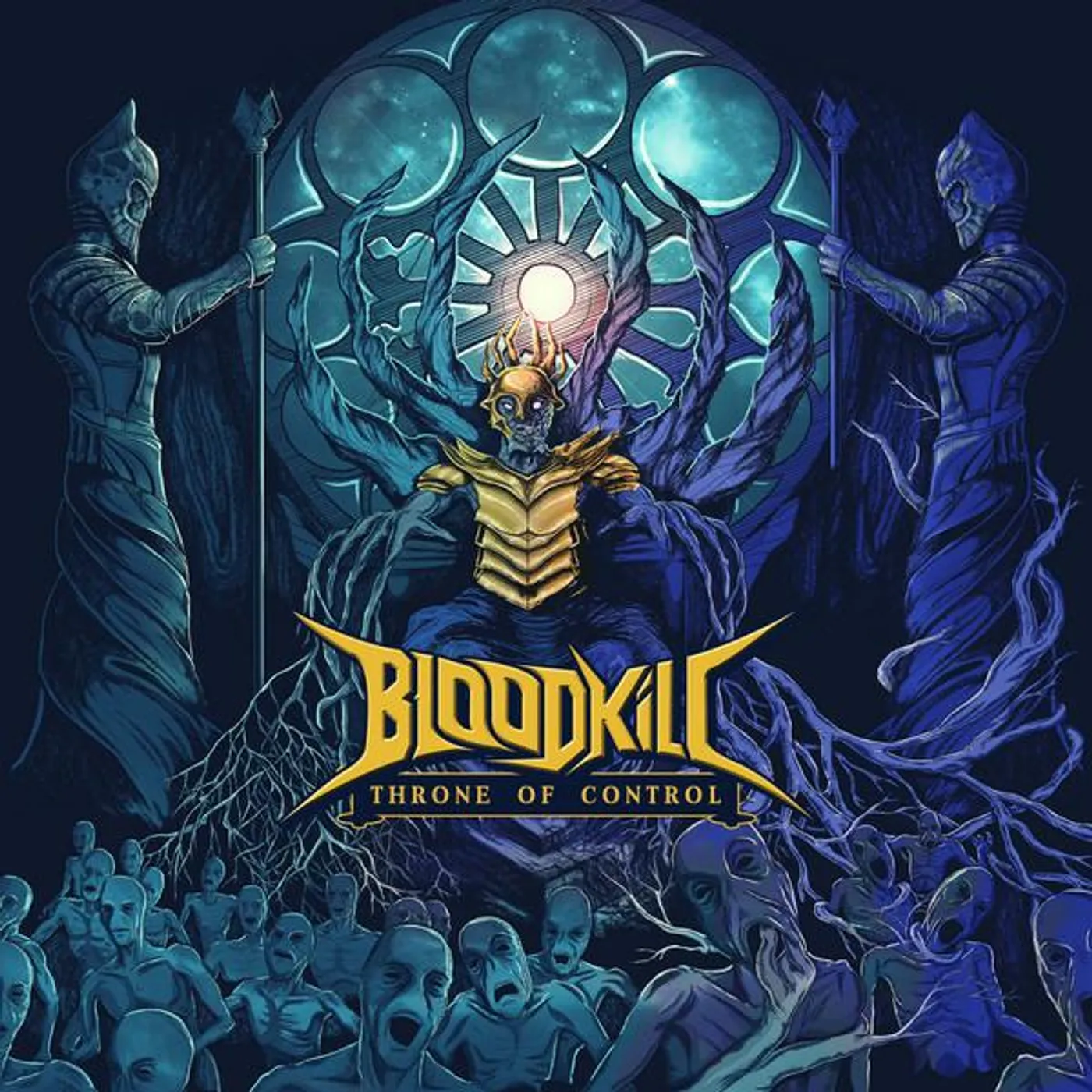 Bloodkill THRONE OF CONTROL CD