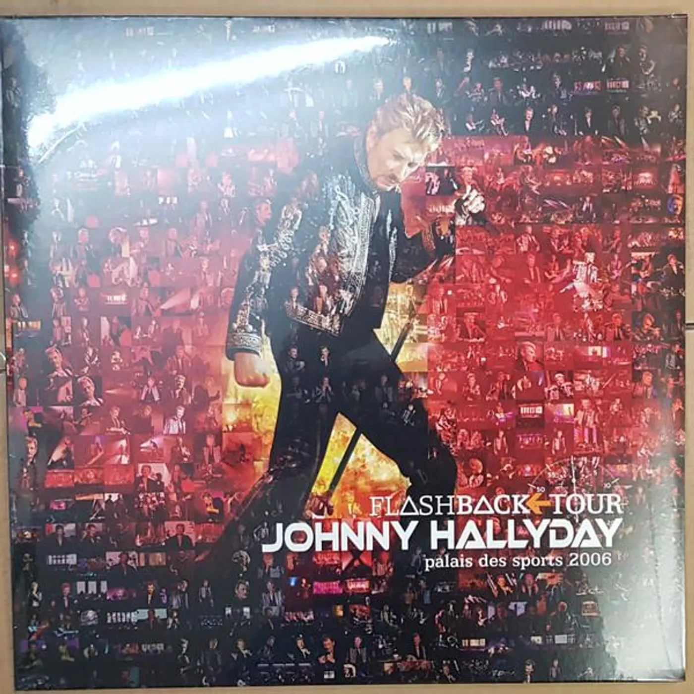 Johnny Hallyday FLASHBACK TOUR Vinyl Record