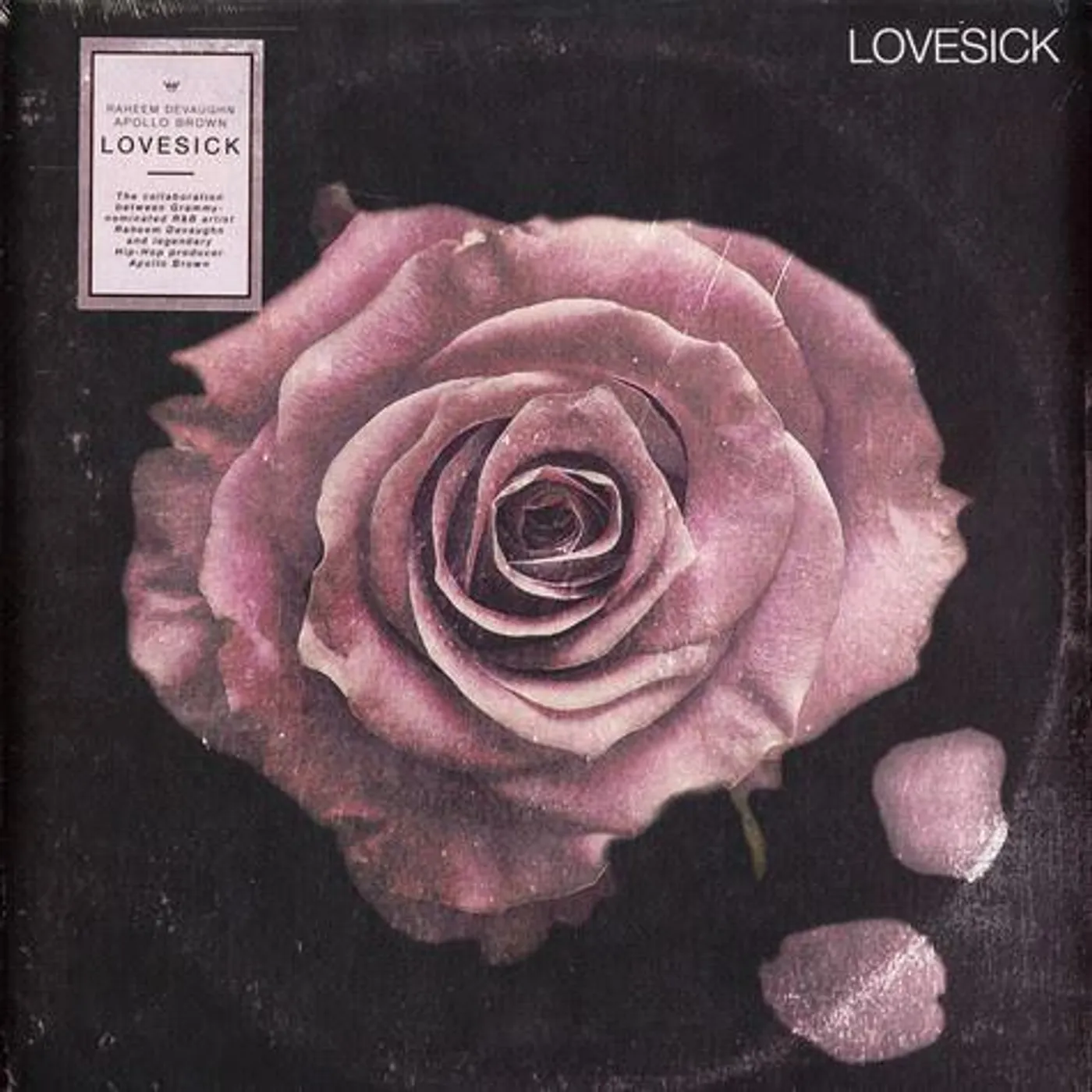 Raheem DeVaughn LOVESICK Vinyl Record