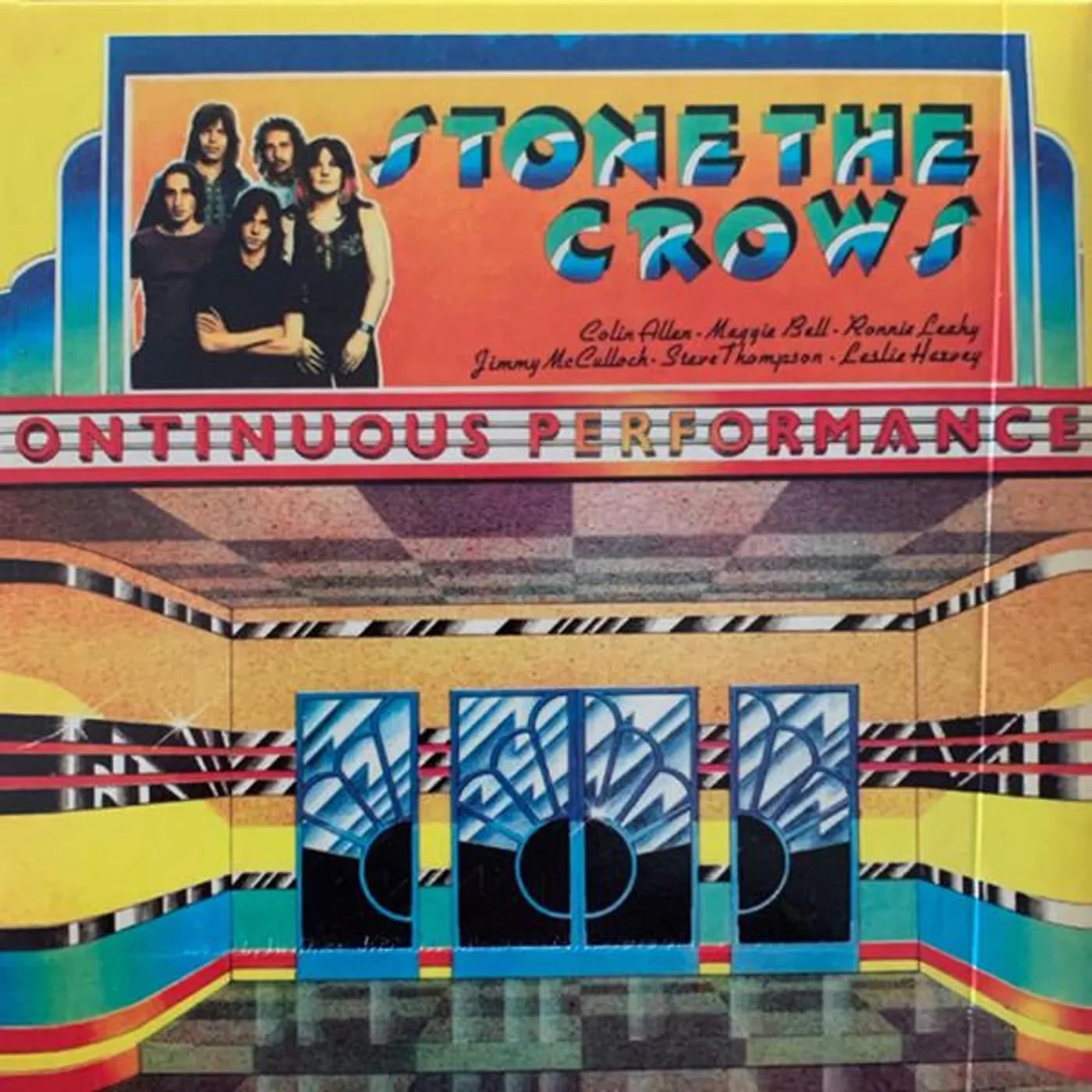 Stone The Crows ONTINUOUS PERFORMANCE CD