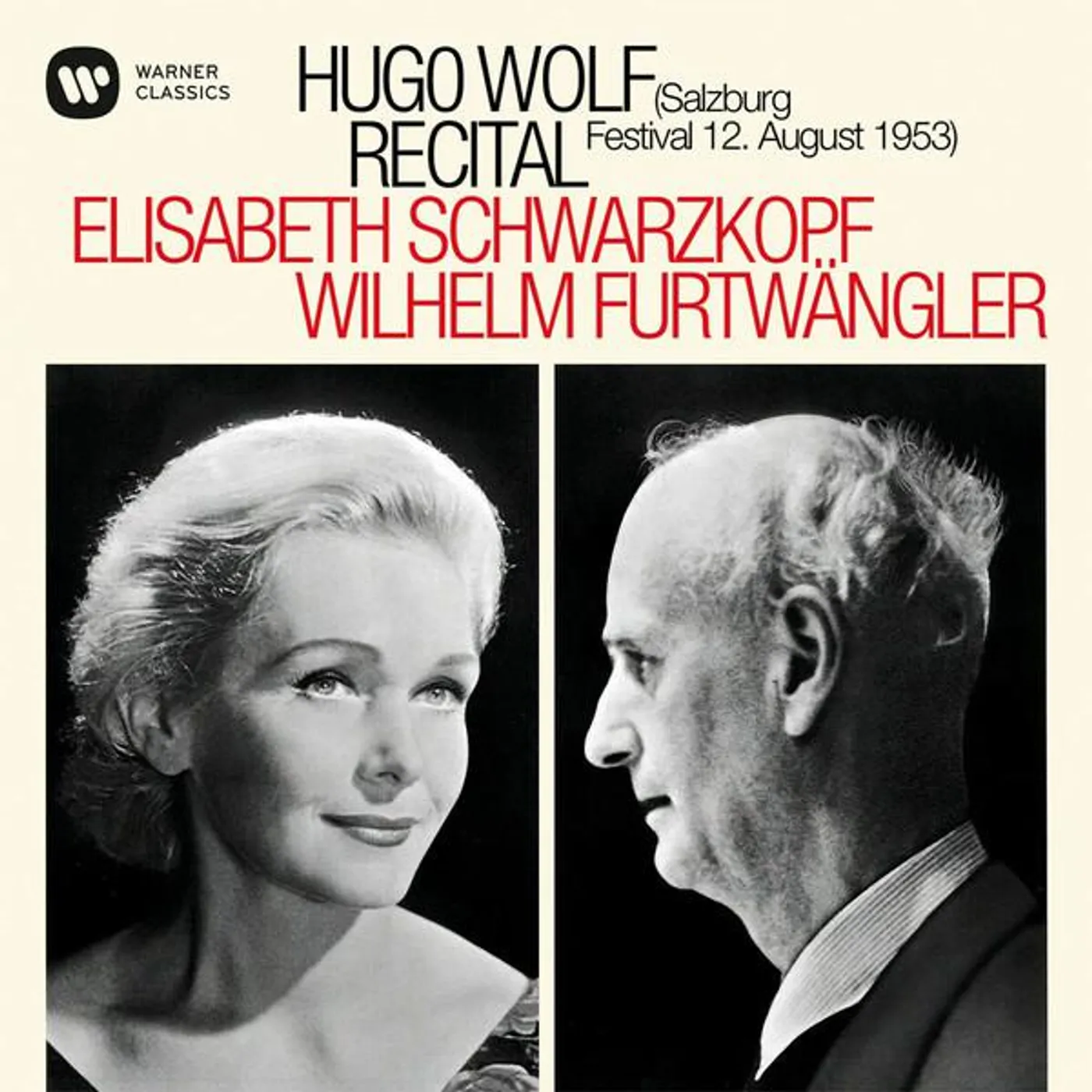 Elisabeth Schwarzkopf HUGO WOLF RECITAL: SALZBURG, 12/08/1953 CD