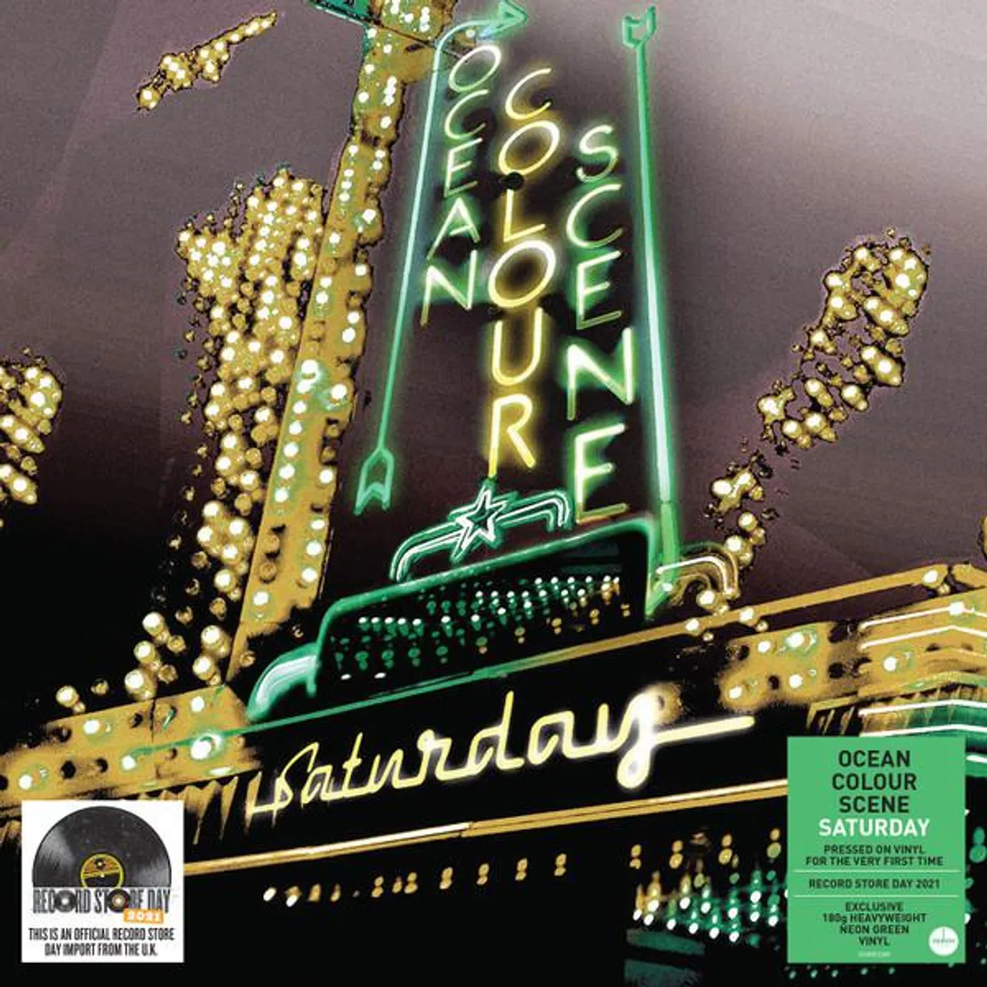 Ocean Colour Scene Saturday (Limited/180g/Neon) Vinyl Record