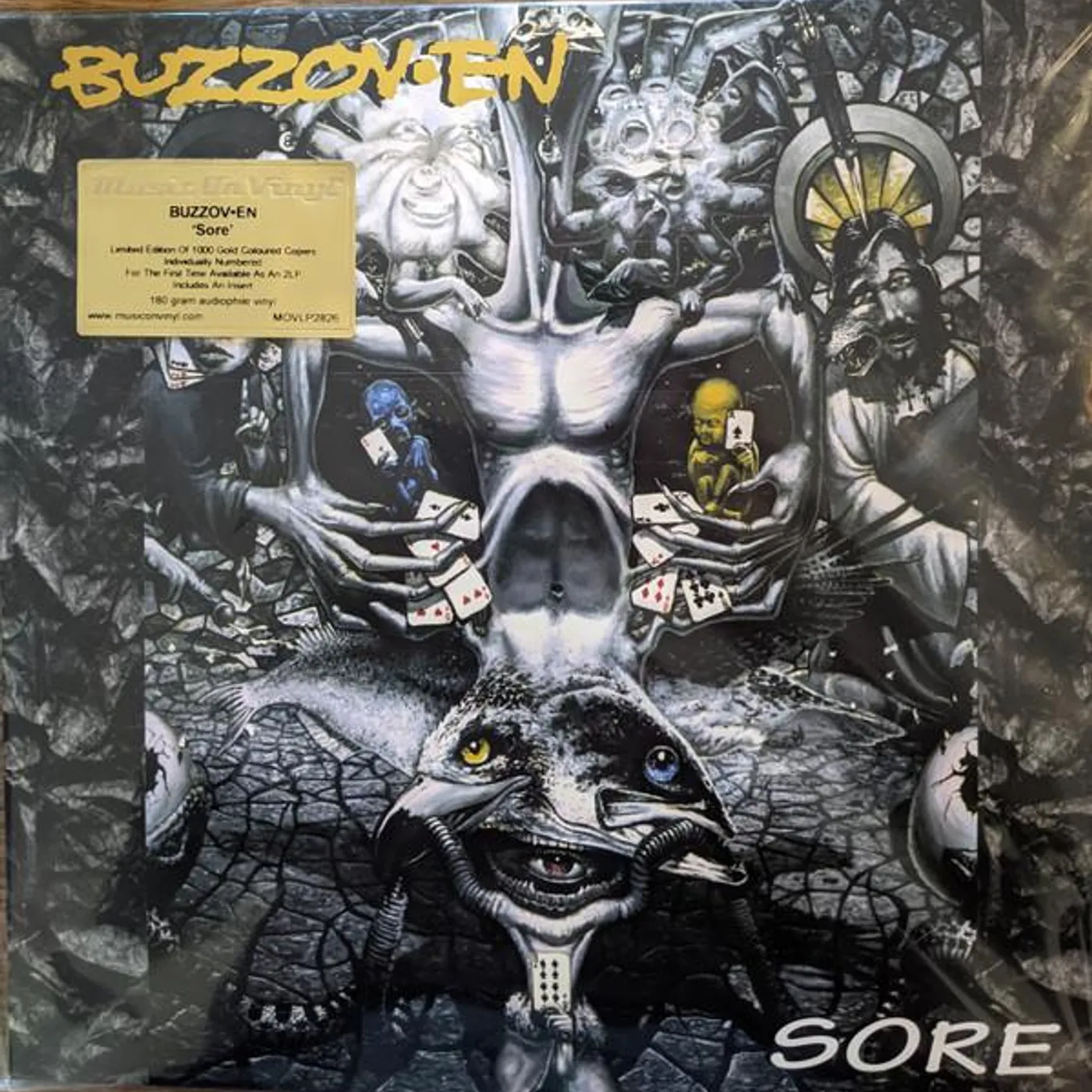 Buzzov•en SORE (2LP/LIMITED/GOLD VINYL/180G/INSERT/LIMITED/NUMBERED/IMPORT) Vinyl Record