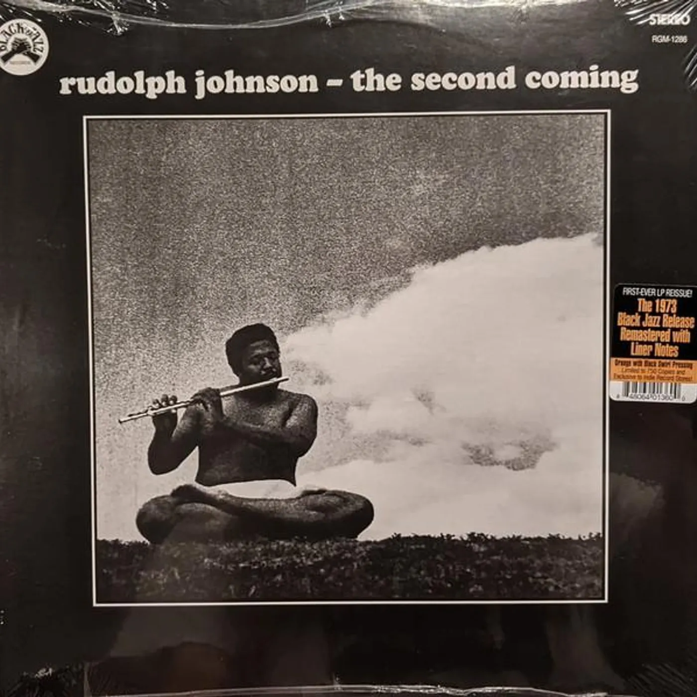 Rudolph Johnson SECOND COMING (REMASTERED/ORANGE WITH BLACK SWIRL VINYL) (I) Vinyl Record