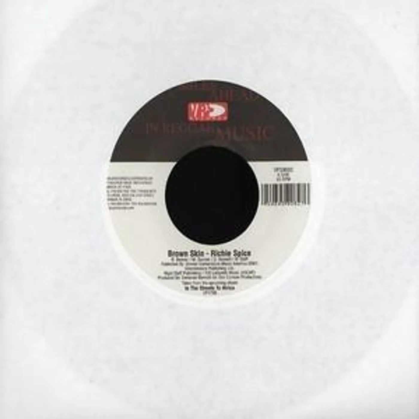 Richie Spice BROWN SKIN Vinyl Record