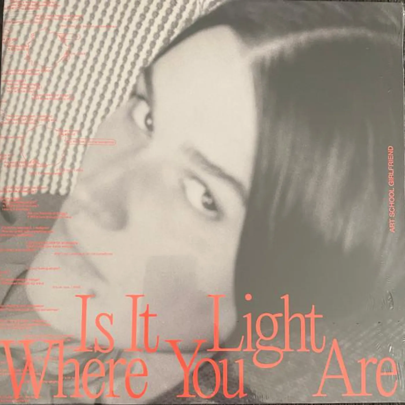 Art School Girlfriend Is It Light Where You Are Vinyl Record