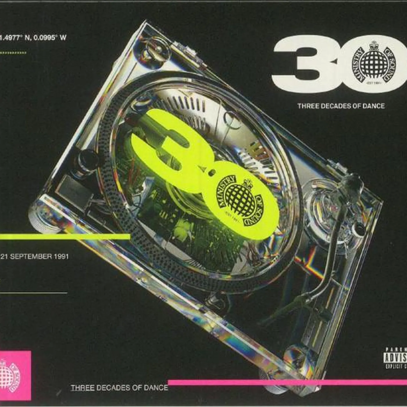 Various Artists  30 YEARS: THREE DECADES OF DANCE CD