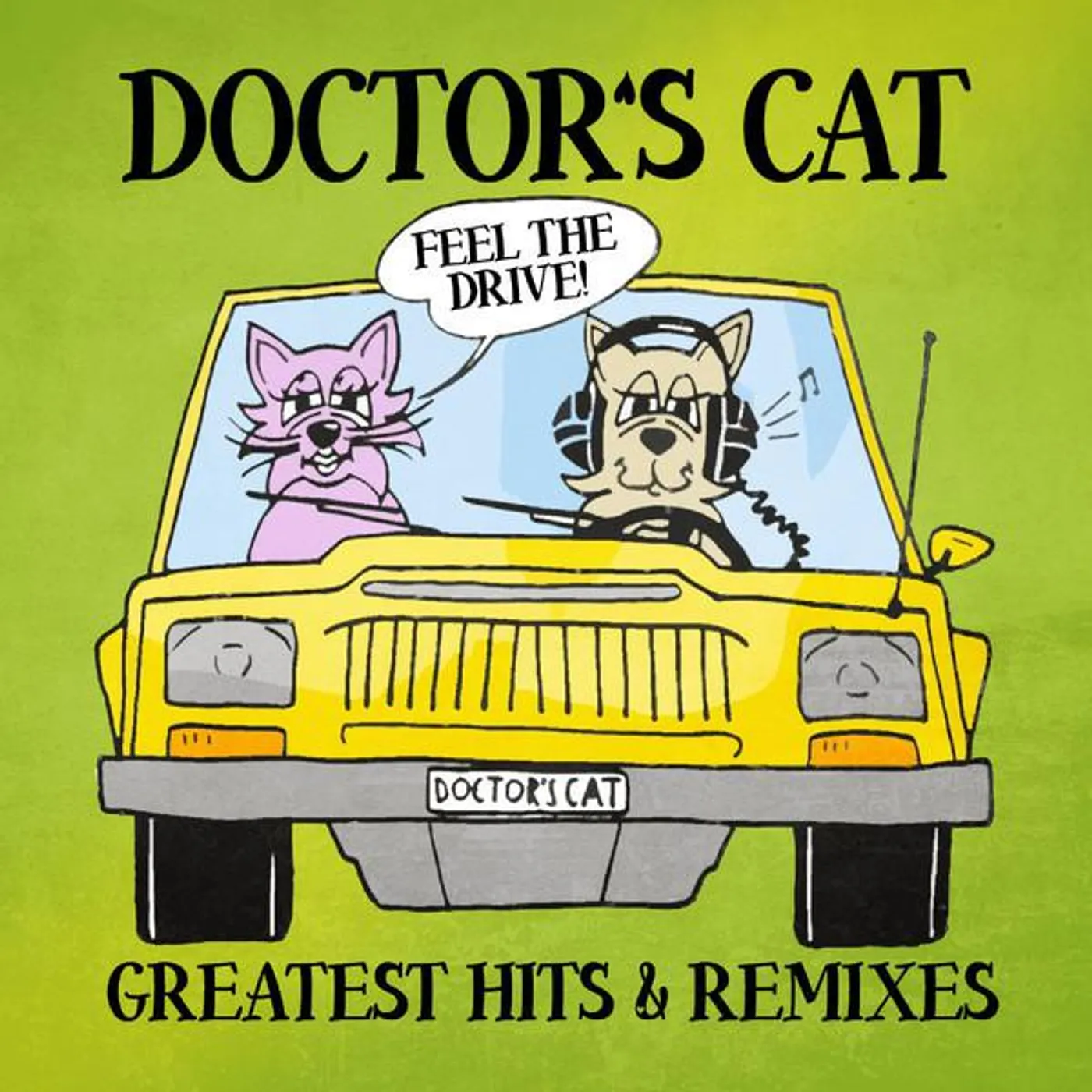 Doctor's Cat Greatest Hits & Remixes Vinyl Record