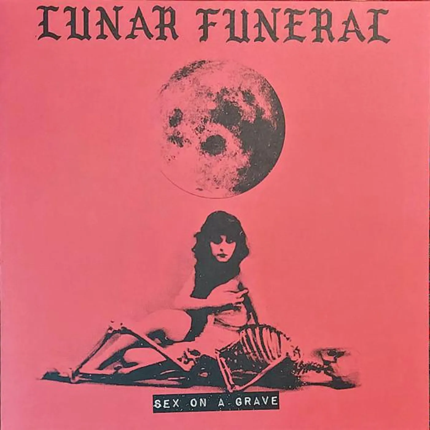 Lunar Funeral SEX ON A GRAVE Vinyl Record