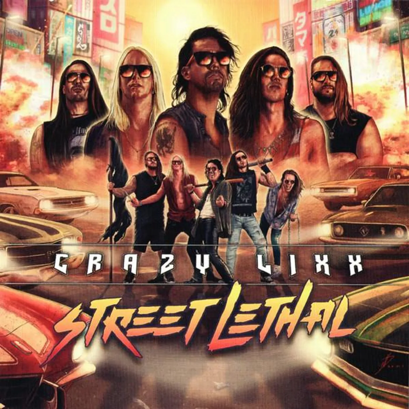 Crazy Lixx STREET LETHAL CD