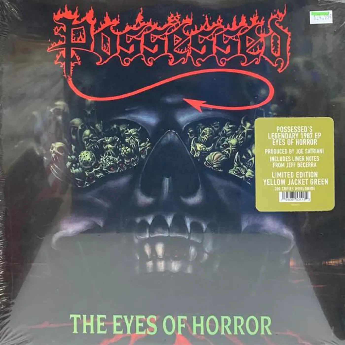 Possessed EYES OF HORROR Vinyl Record