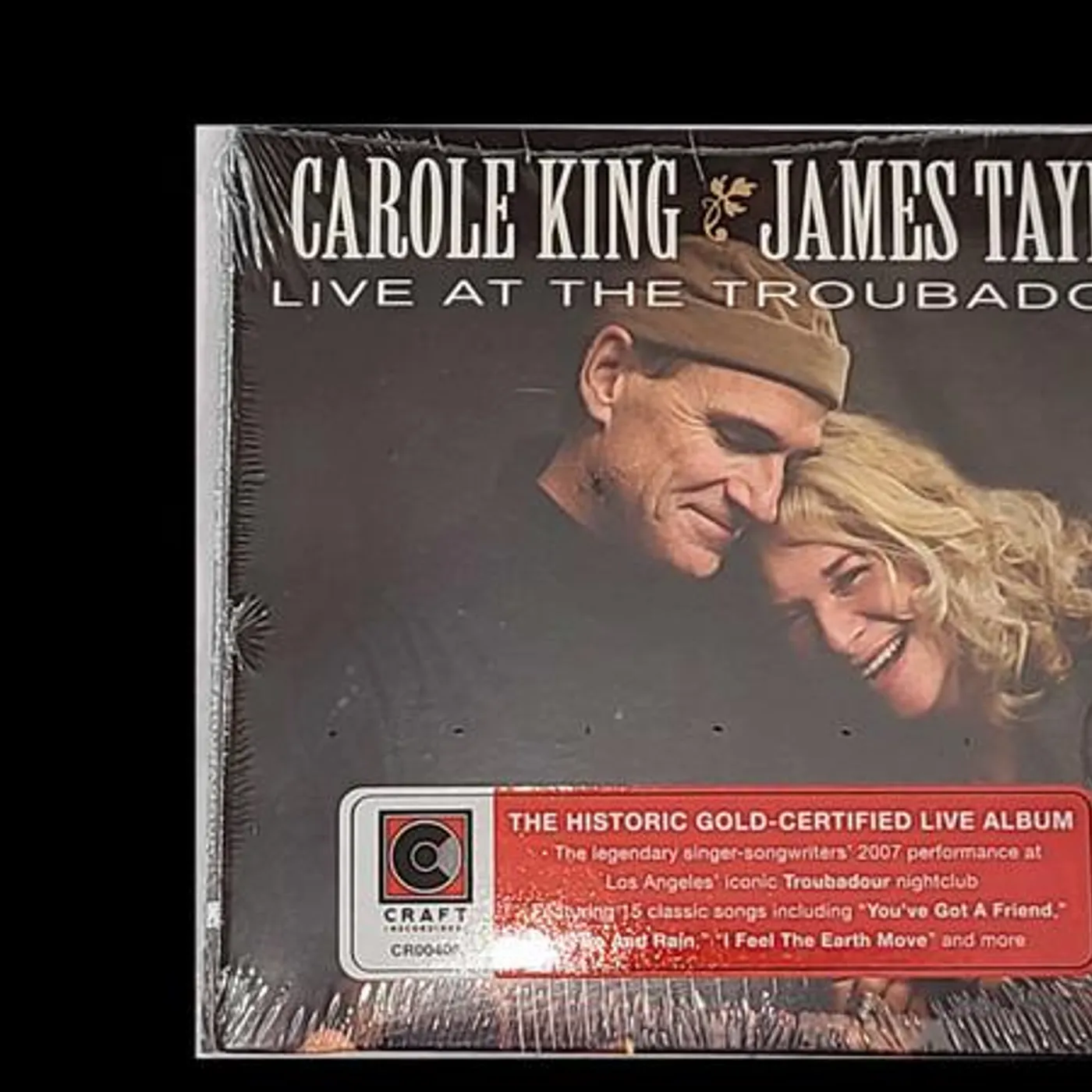 Carole King & James Taylor LIVE AT THE TROUBADOUR CD