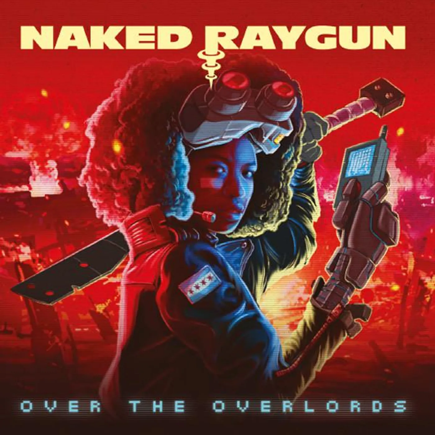 Naked Raygun OVER THE OVERLORDS CD