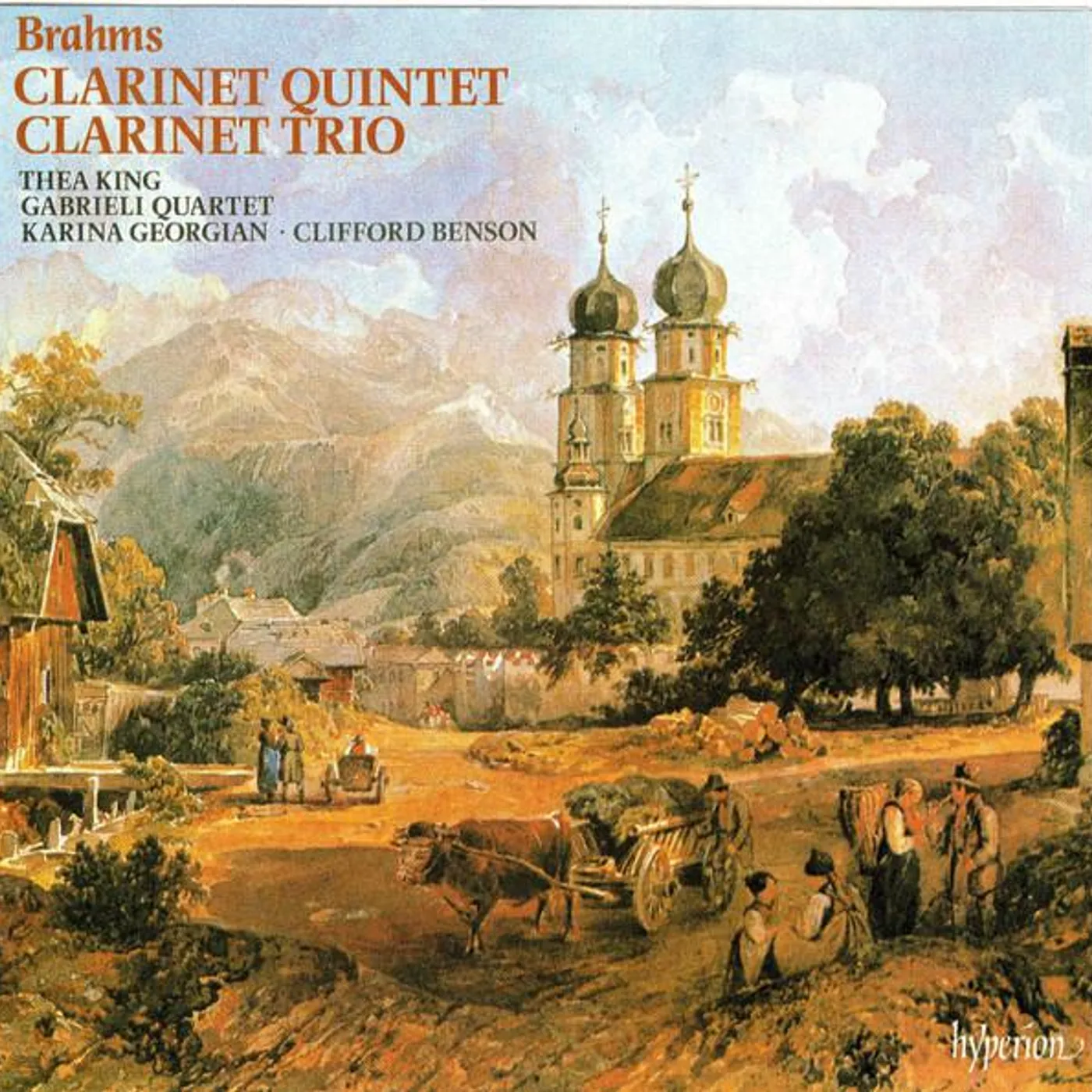 Thea King BRAHMS: CLARINET QUINTET TRIO OP.114 CD