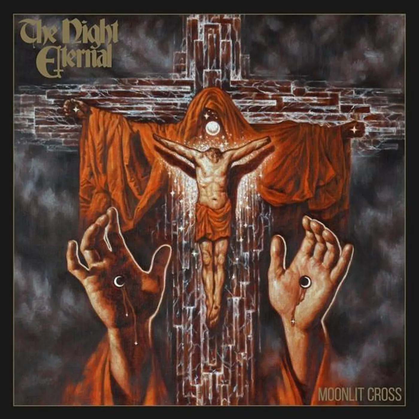 The Night Eternal Moonlit Cross (Smoke) Vinyl Record
