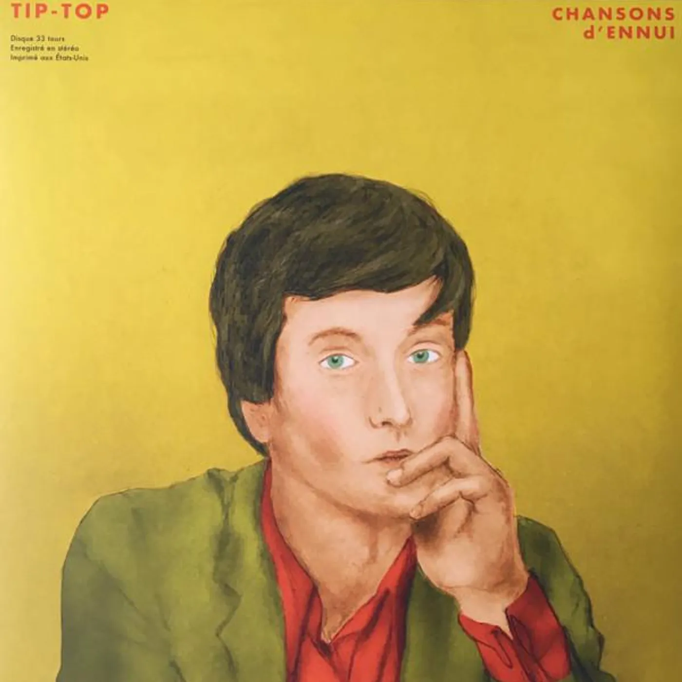 Jarvis Cocker CHANSONS D'ENNUI TIP-TOP Vinyl Record