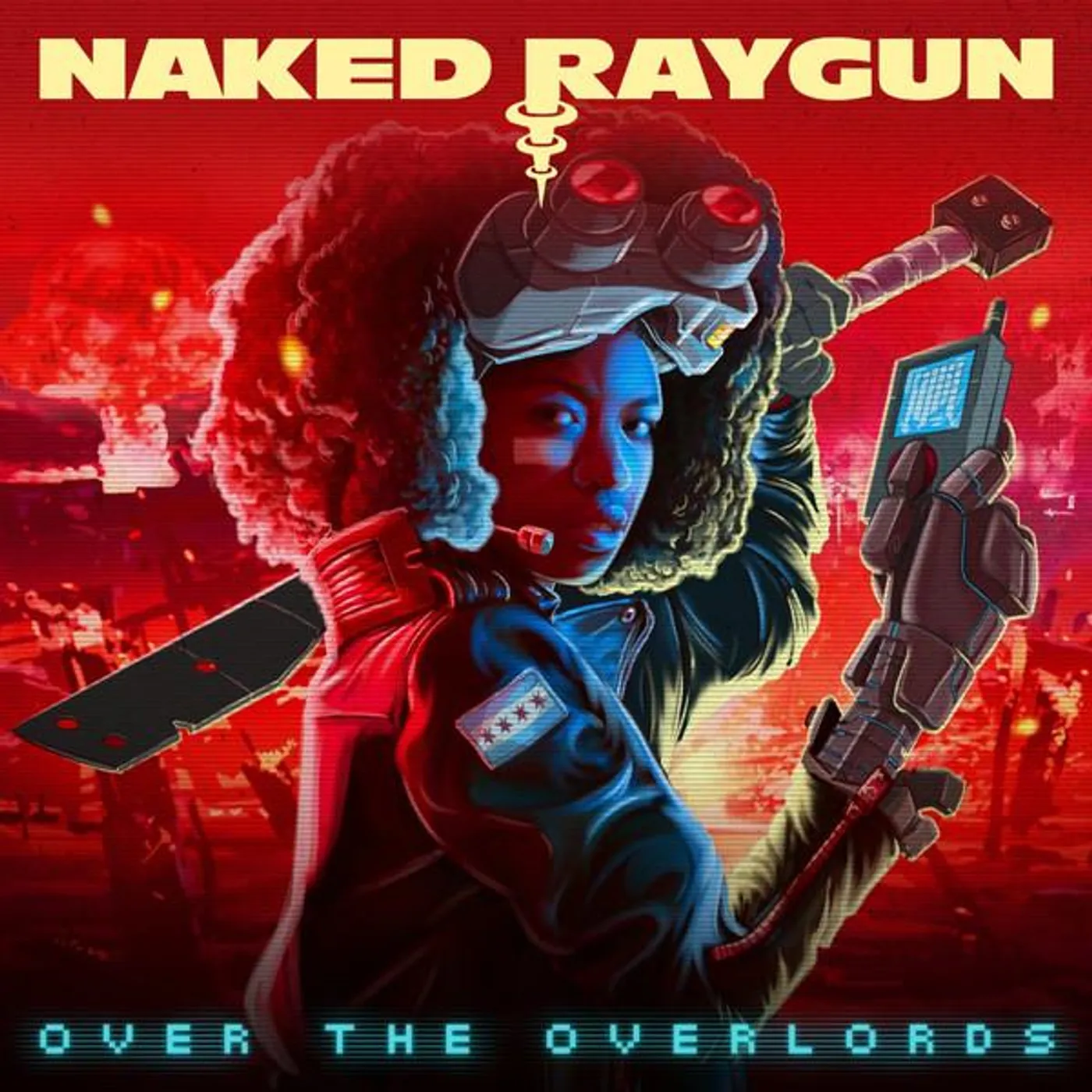 Naked Raygun OVER THE OVERLORDS CD