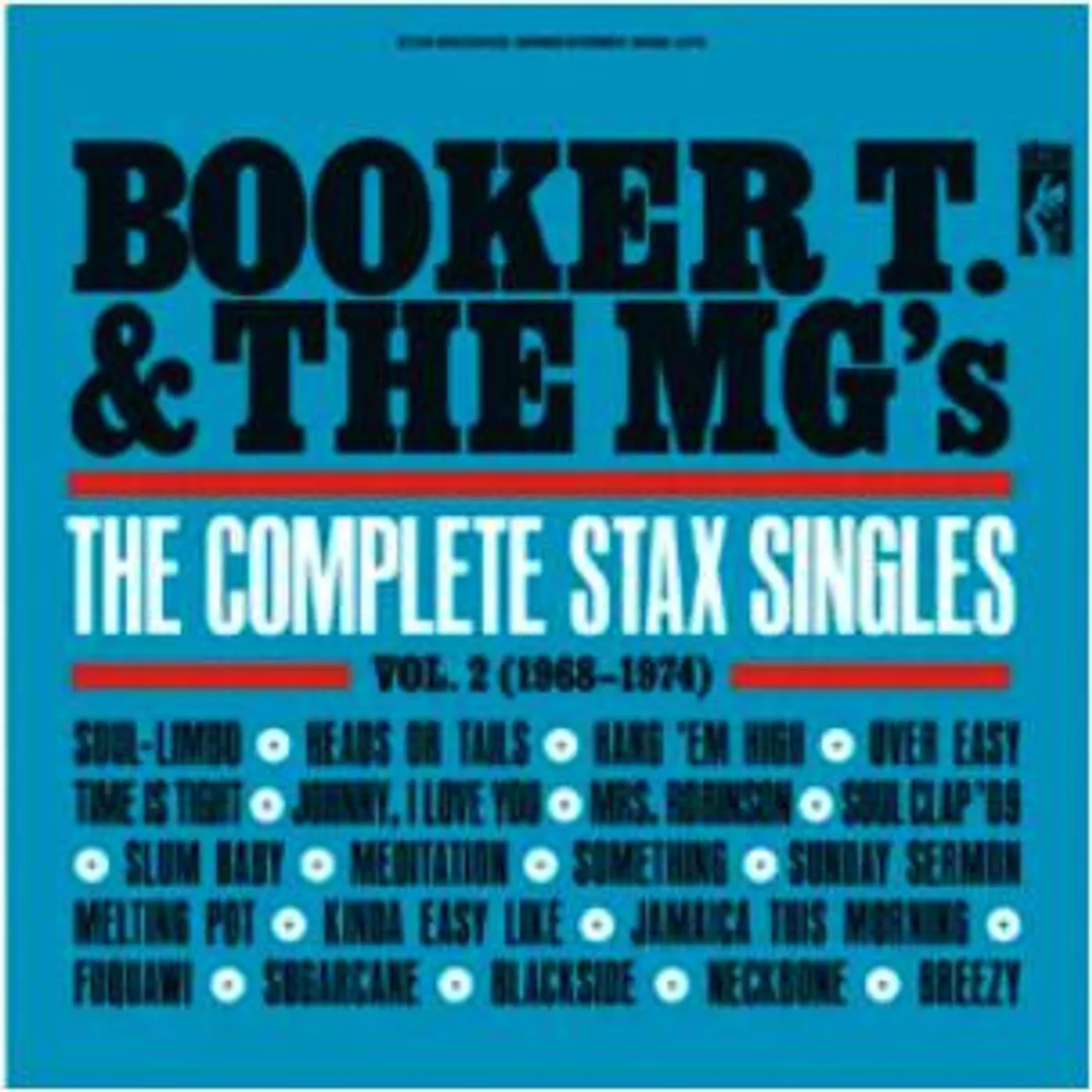 Booker T. & the M.G.'s COMPLETE STAX SINGLES VOL 2 1968-1974 Vinyl Record