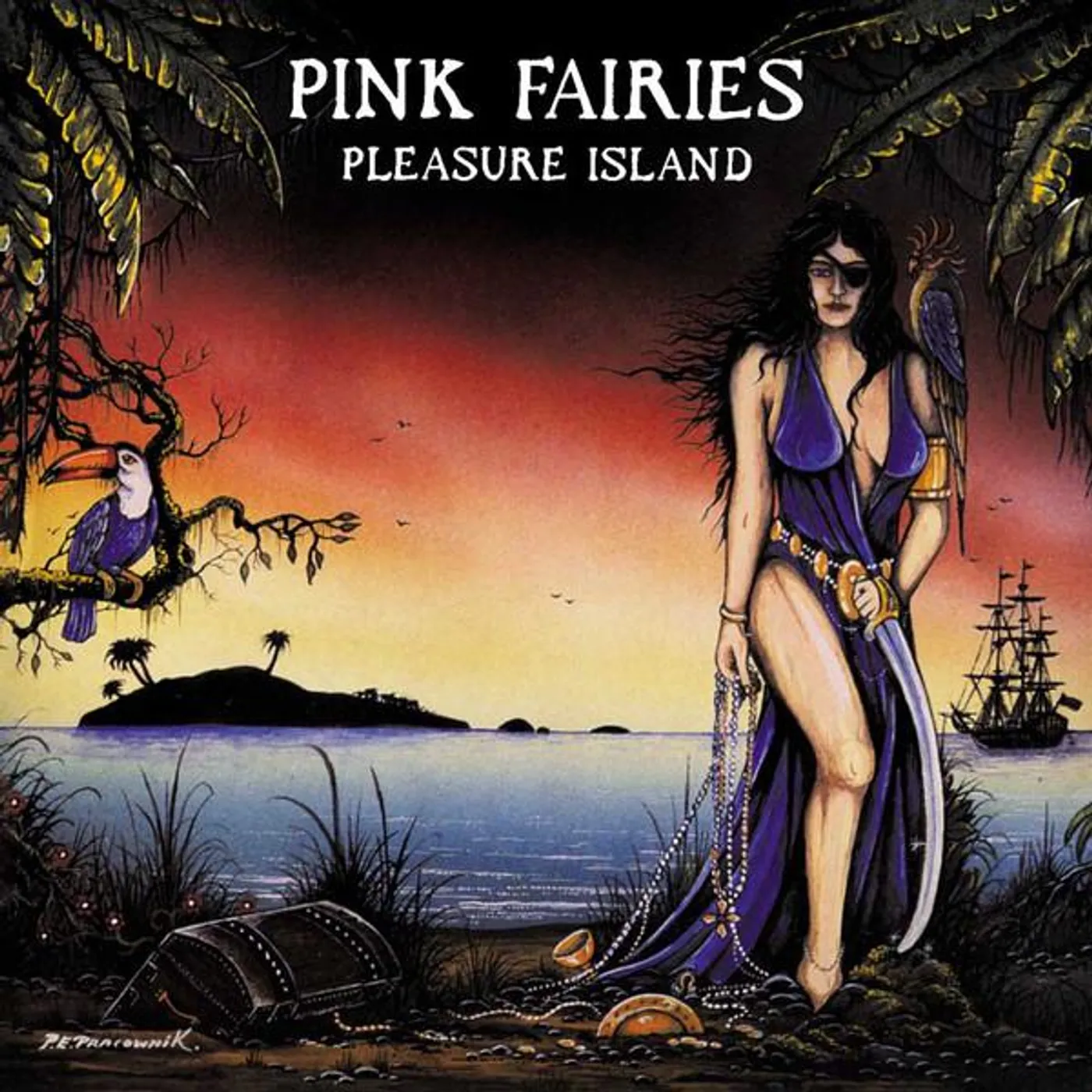 The Pink Fairies PLEASURE ISLAND CD