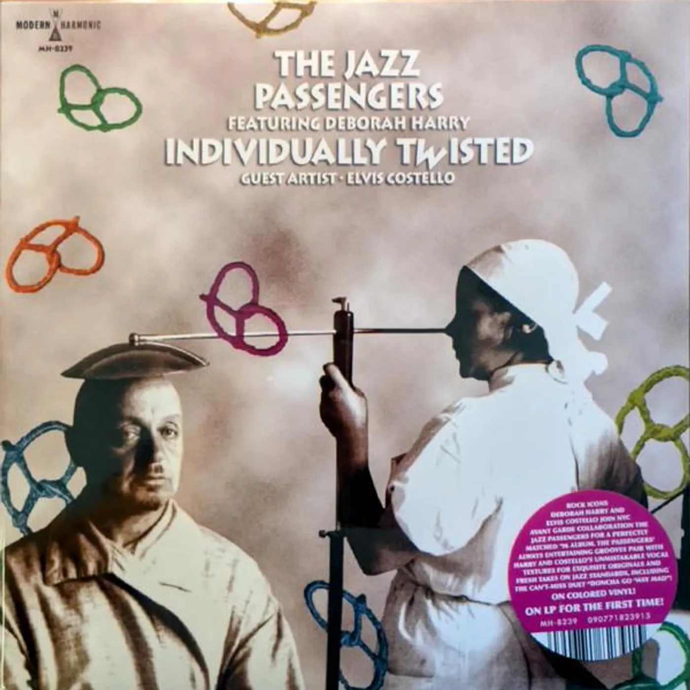 Jazz Passengers INDIVIDUALLY TWISTED (PEACH VINYL) Vinyl Record
