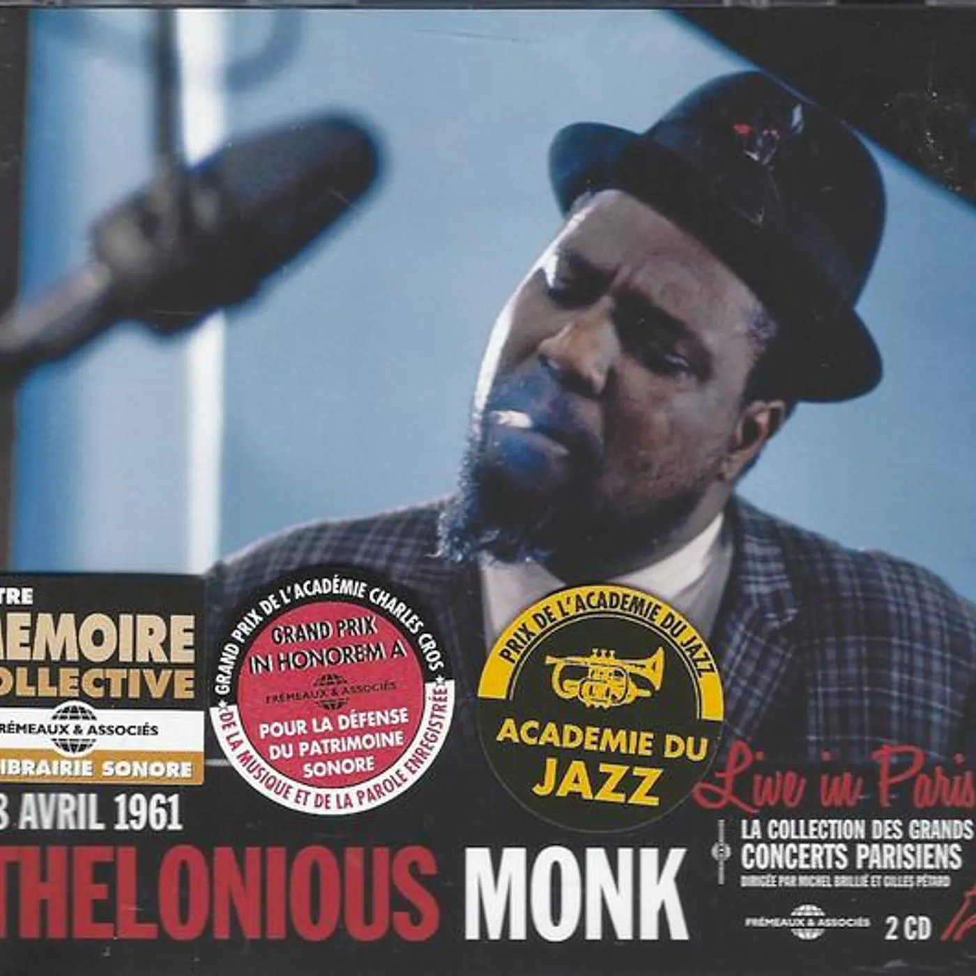 Thelonious Monk LIVE IN PARIS 18 AVRIL 1961 CD