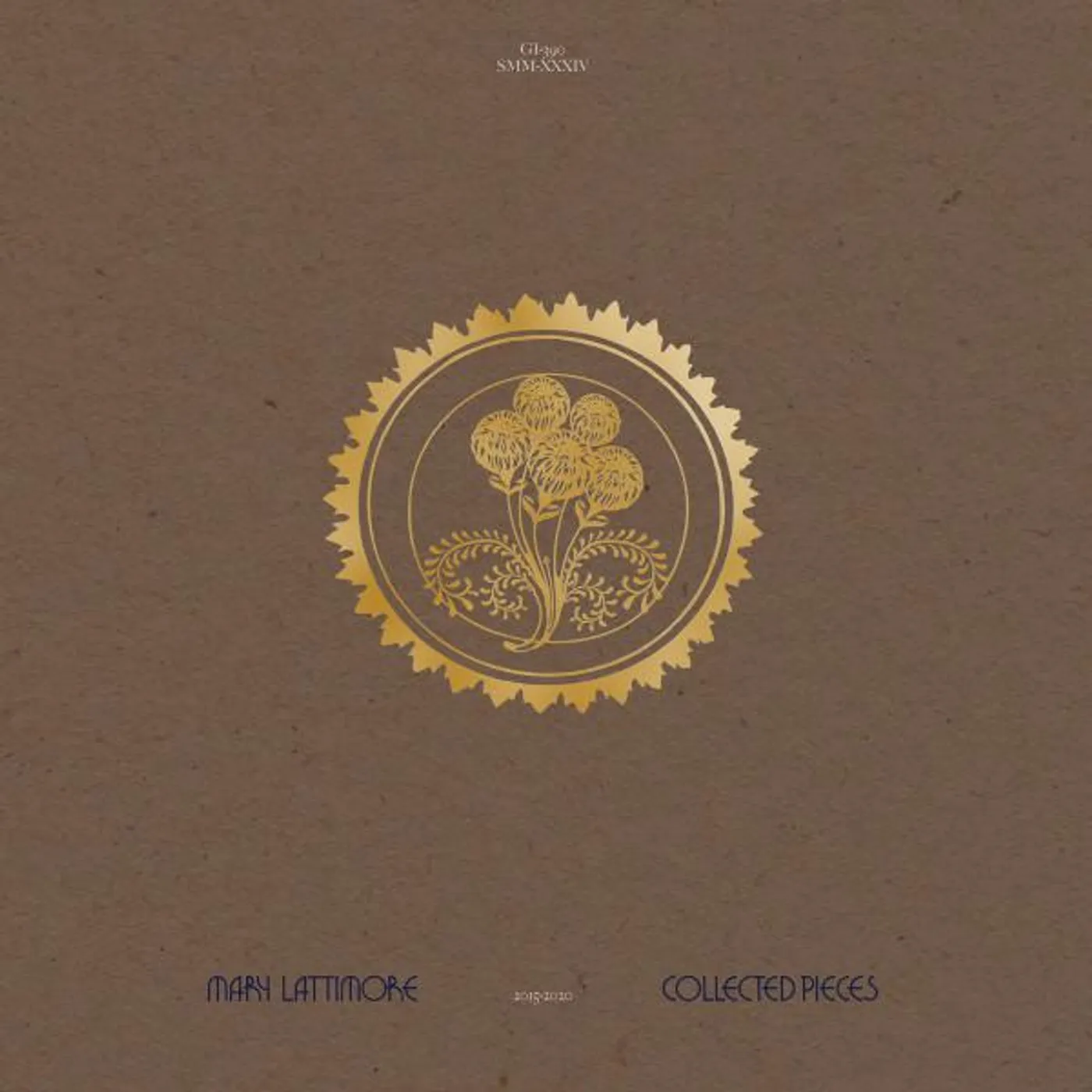 Mary Lattimore COLLECTED PIECES: 2015-2020 (GOLD RIPPLE VINYL/2LP) (I) Vinyl Record