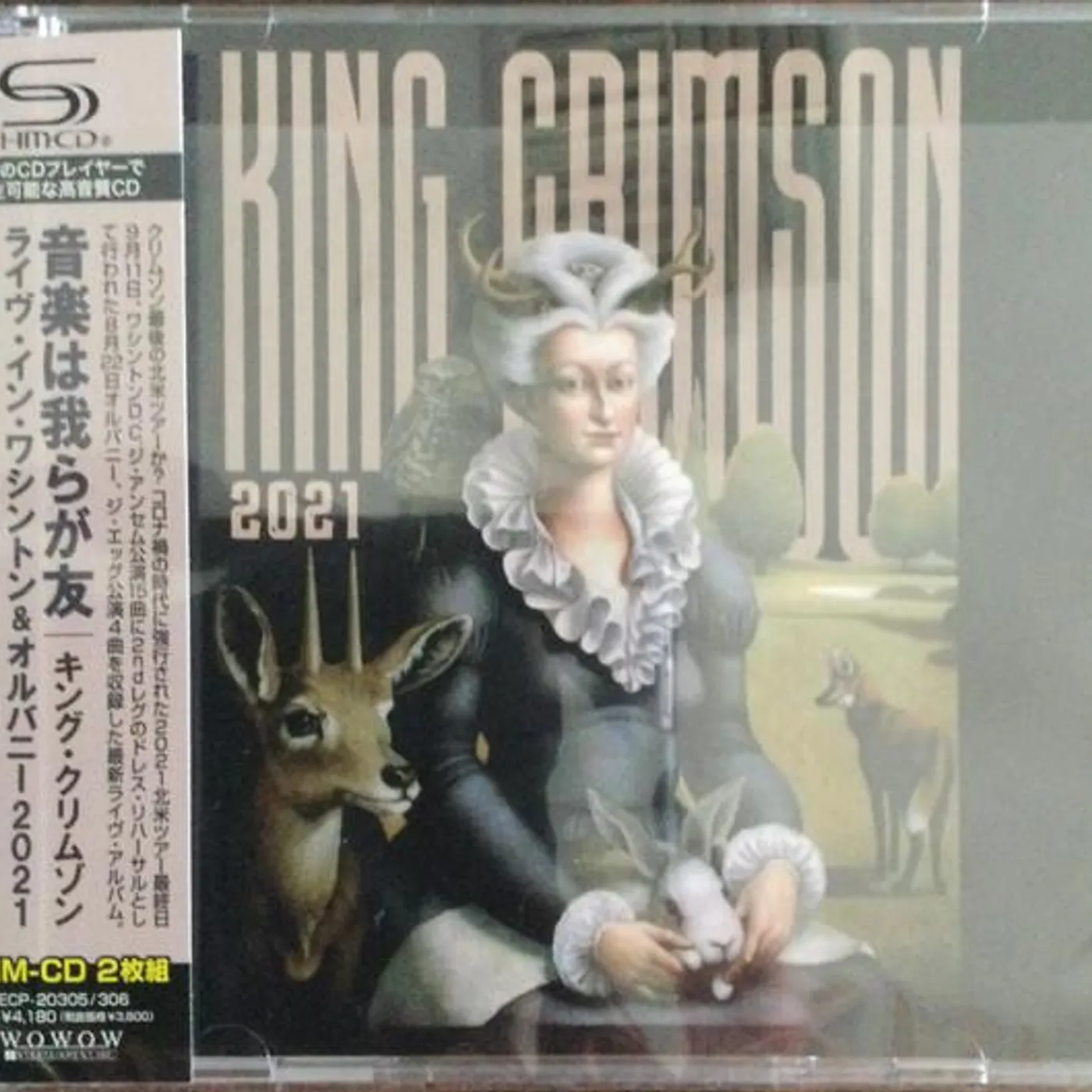 King Crimson MUSIC IS OUR FRIEND LIVE IN WASHINGTON & ALBANY CD