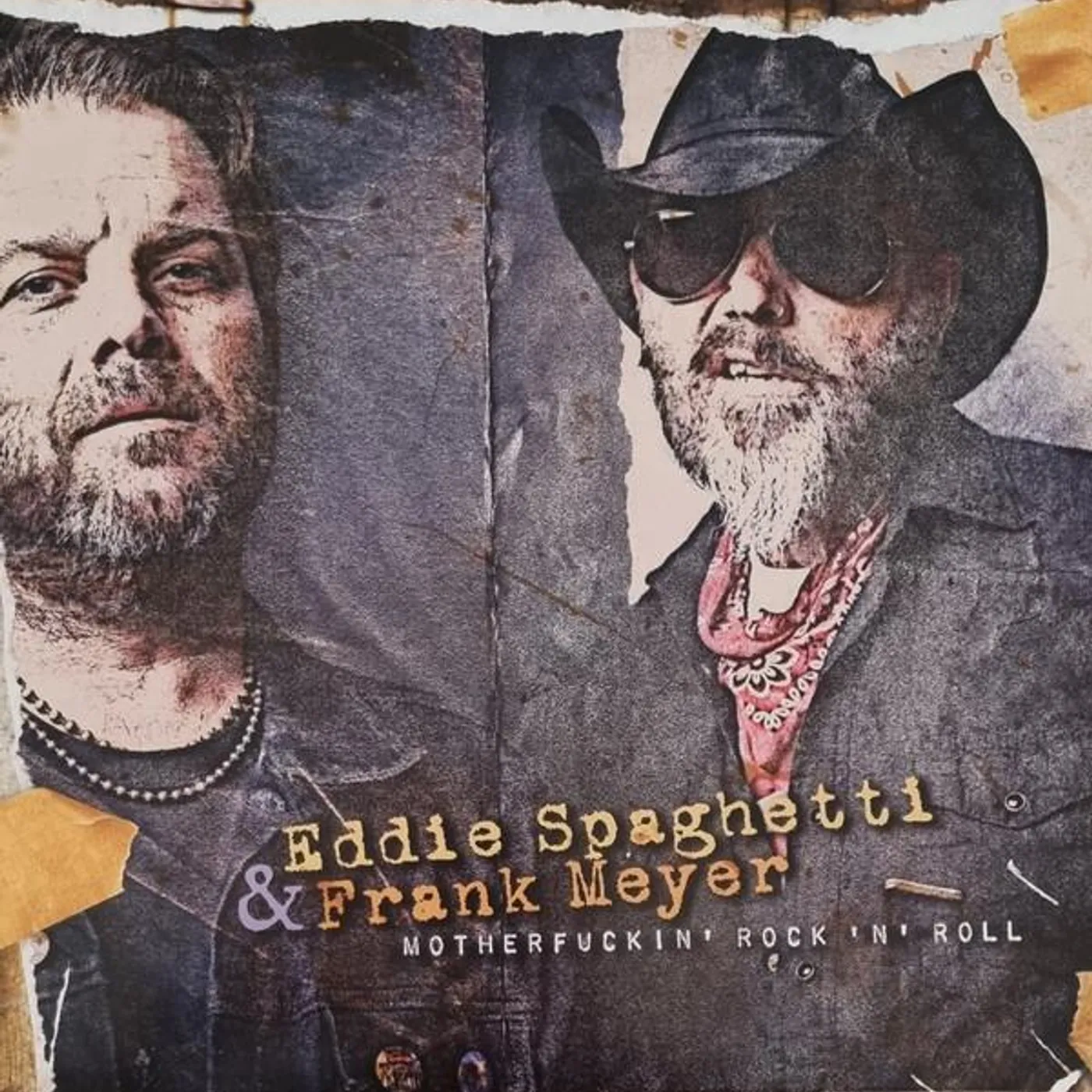 Eddie Spaghetti & Frank Meyer MOTHERFUCKIN ROCK N ROLL Vinyl Record