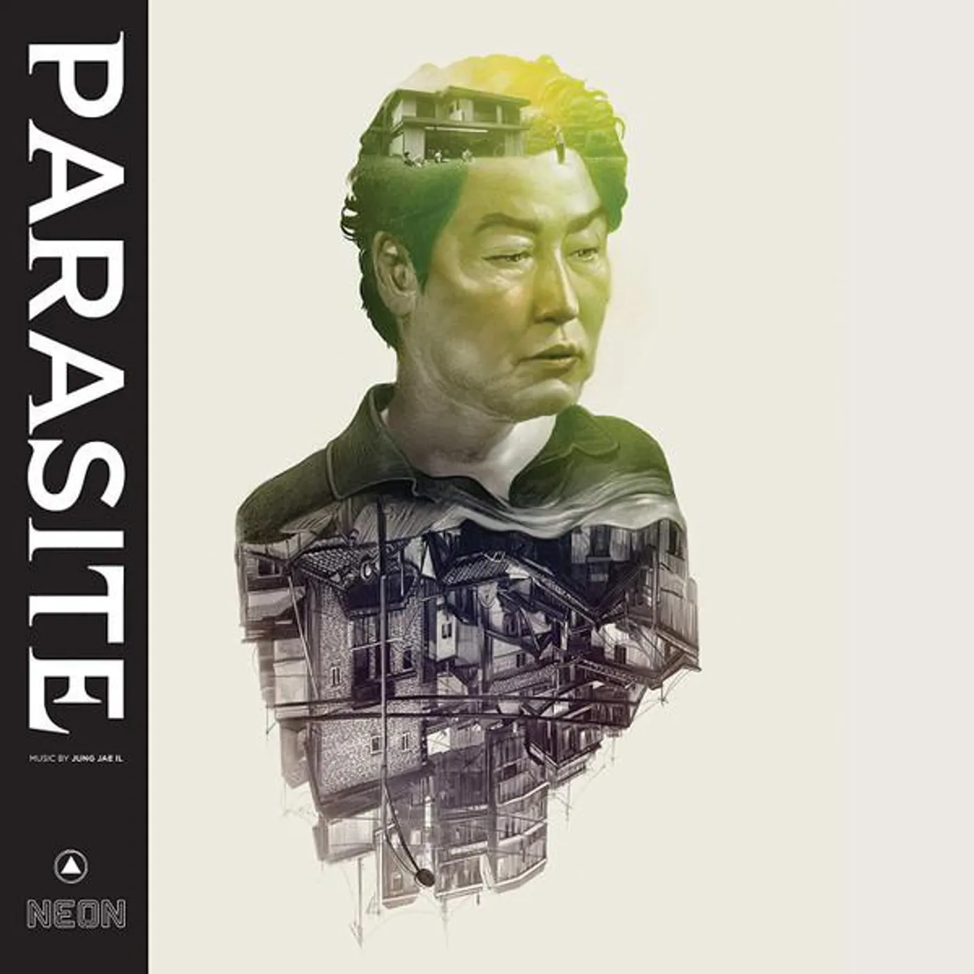 jung jaeil Parasite Original Soundtrack (Green With Red Marble/2LP) Vinyl Record