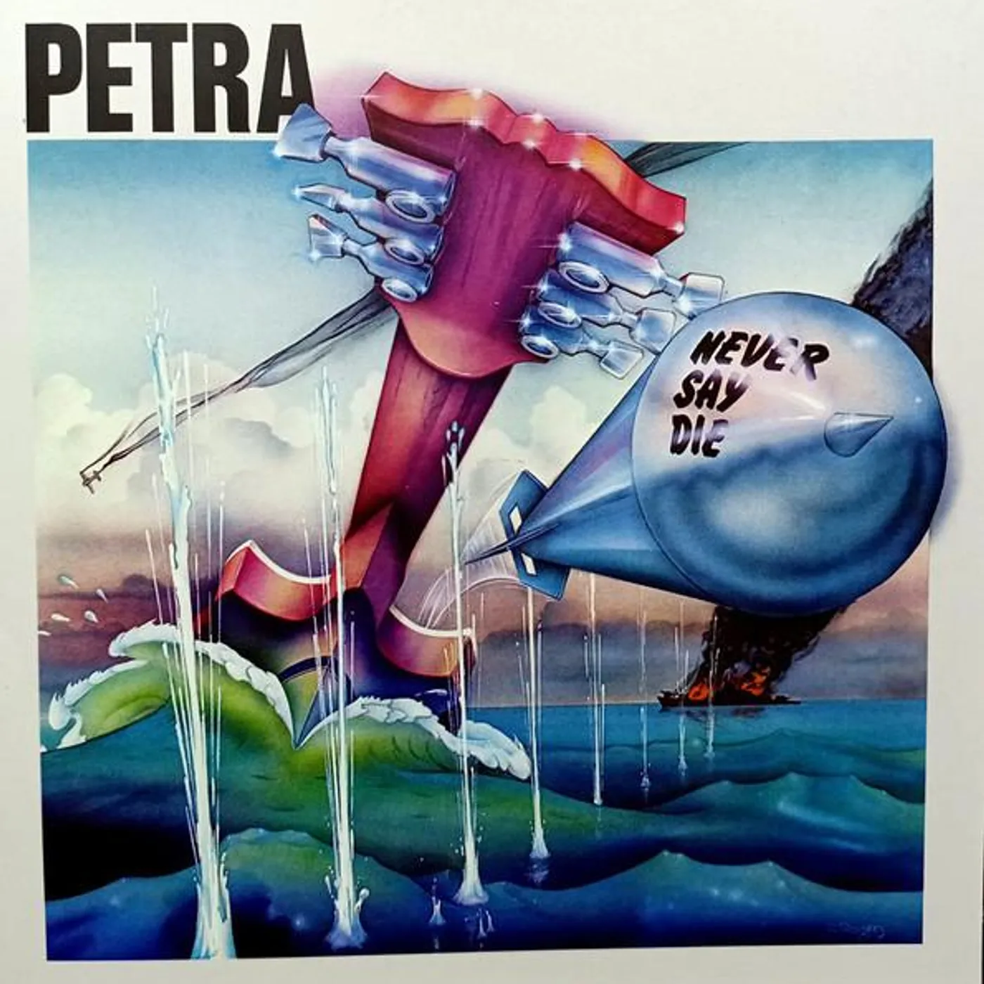 Petra NEVER SAY DIE CD - Remastered