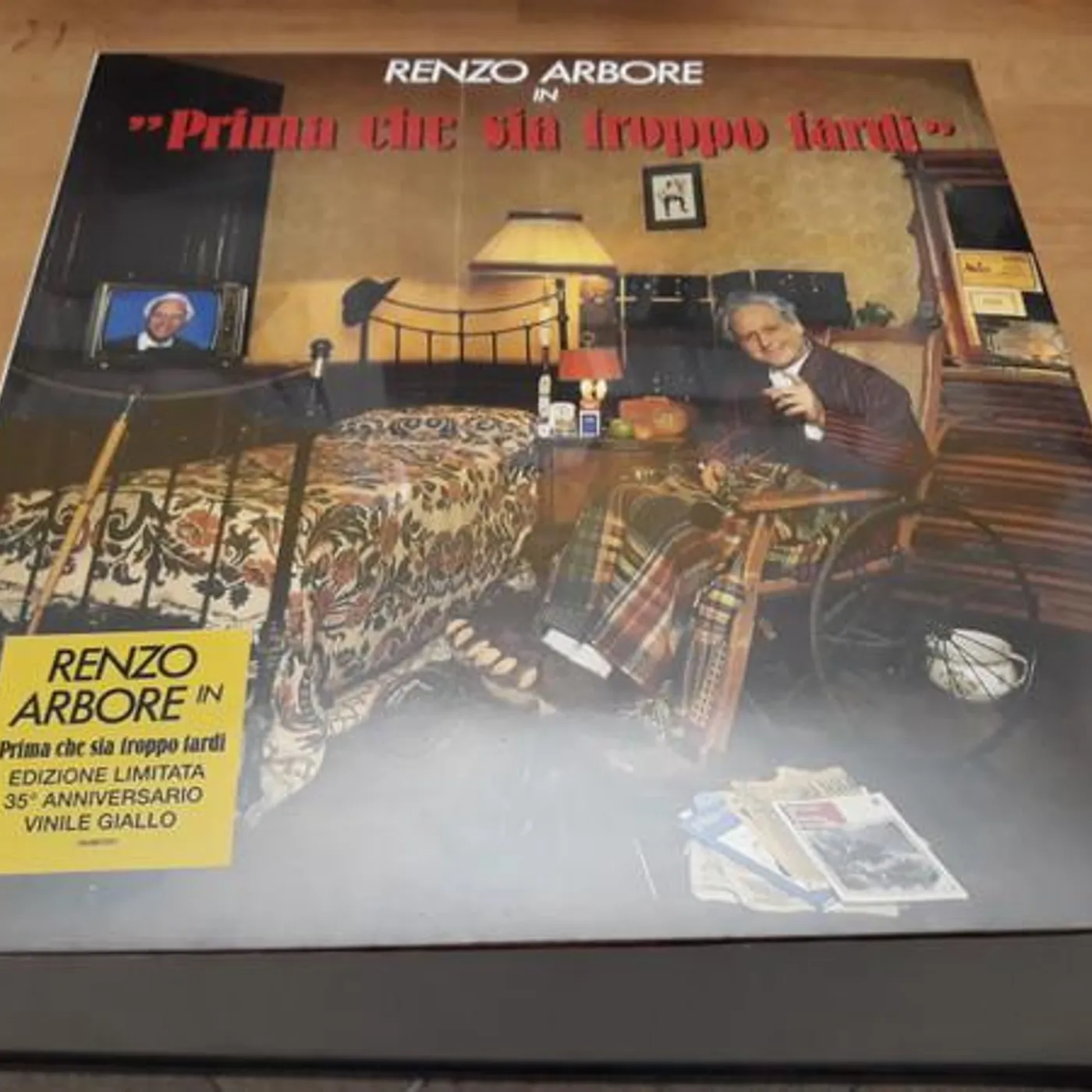 Renzo Arbore PRIMA CHE SIA TROPPO TARDI Vinyl Record