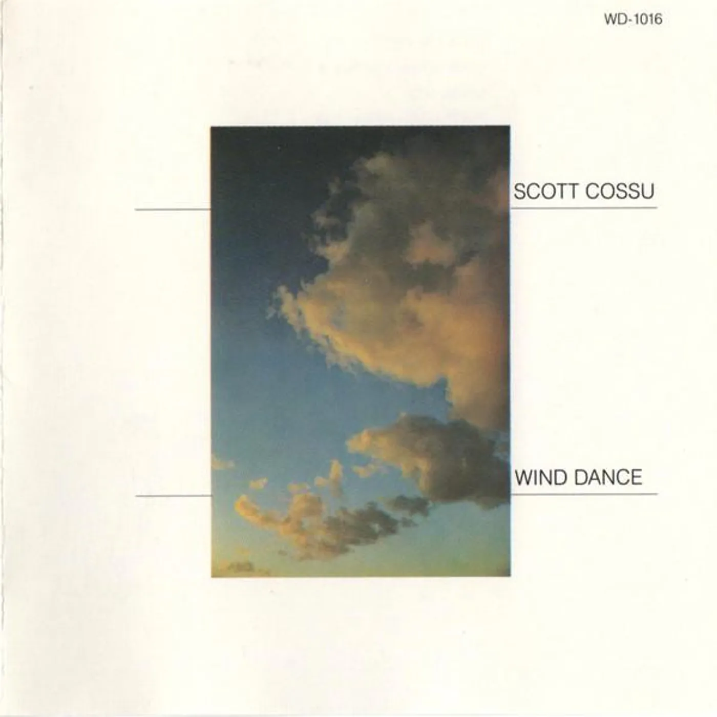 Scott Cossu WIND DANCE CD