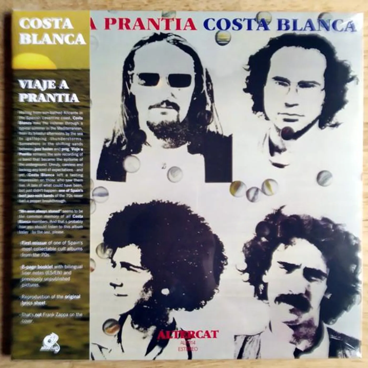 Costa Blanca Viaje A Prantia (Booklet w/ Bilingual Liner Notes/Photos From The Musicians' Archives) Vinyl Record