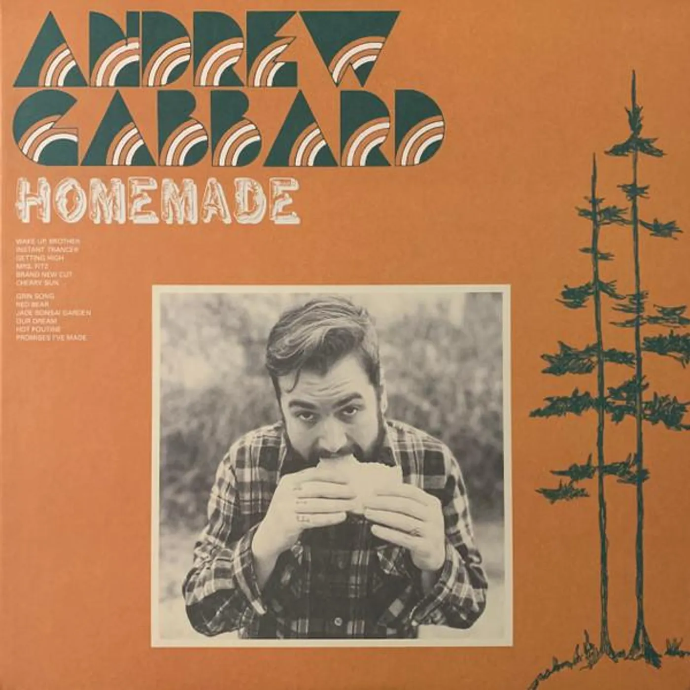 Andrew Gabbard HOMEMADE (CAMO GREEN VINYL) (I) Vinyl Record