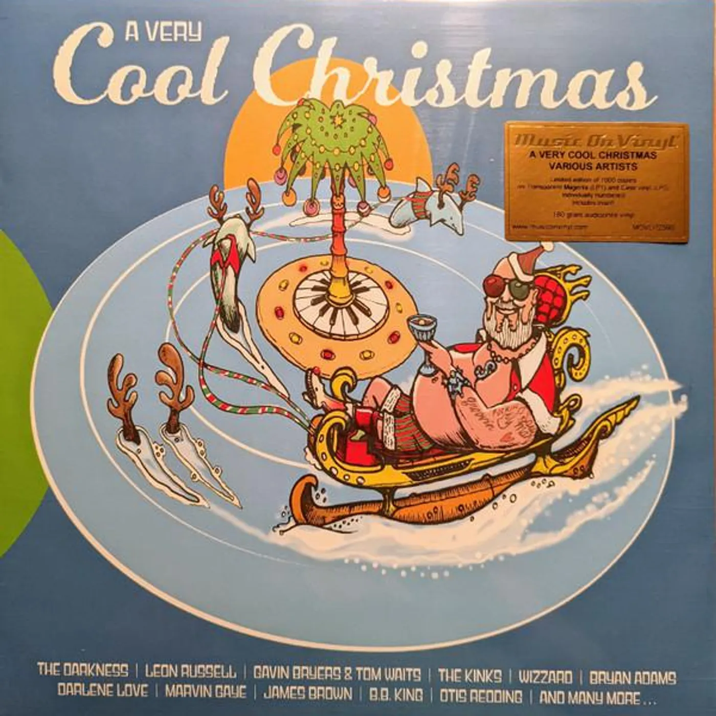 Various A Very Cool Christmas Ltd 180 G Magenta/C Vinyl Record