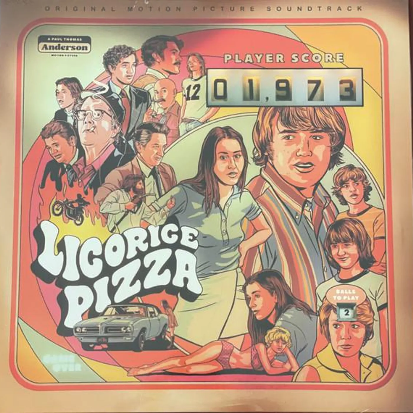 Various Artists  LICORICE PIZZA Original Soundtrack (RED VINYL) (I) Vinyl Record
