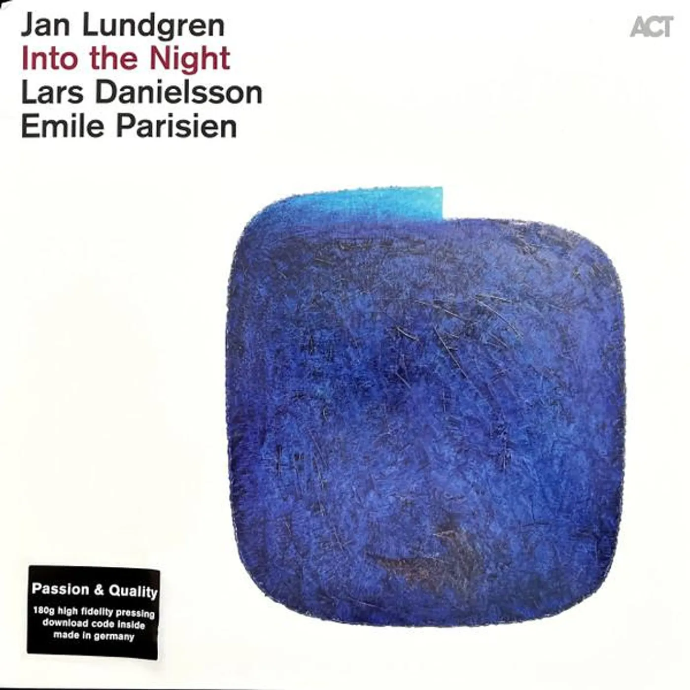 Jan Lundgren / Emile Parisien / Lars Danielsson Into The Night Vinyl Record
