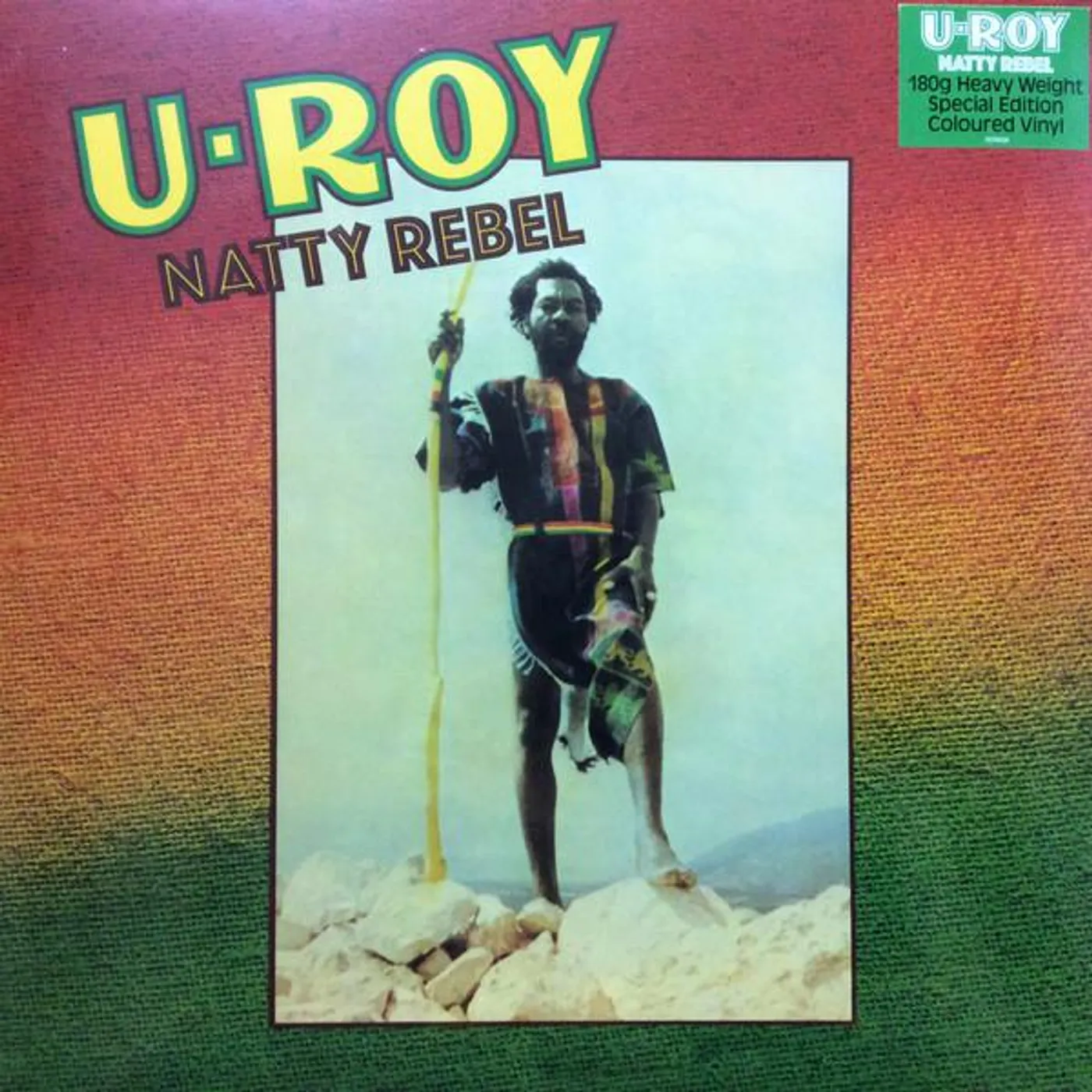 U-Roy Natty Rebel (Color) Vinyl Record